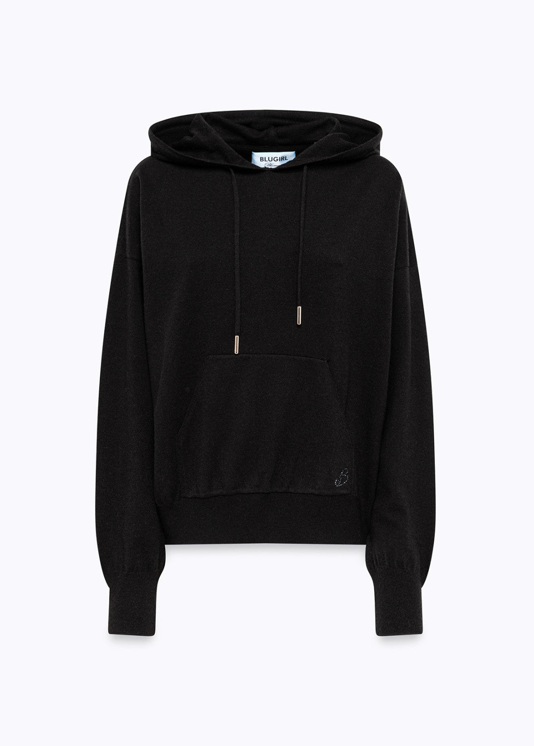 Blugirl Long-sleeve Hoodie In Black