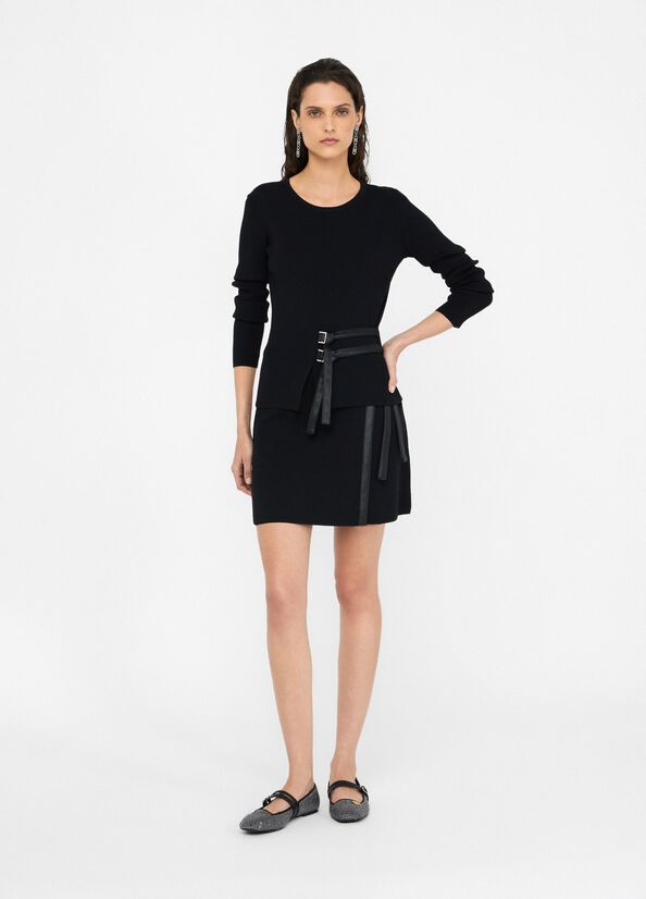 Liu •jo Sweater Liu Jo Woman Color Black In Black
