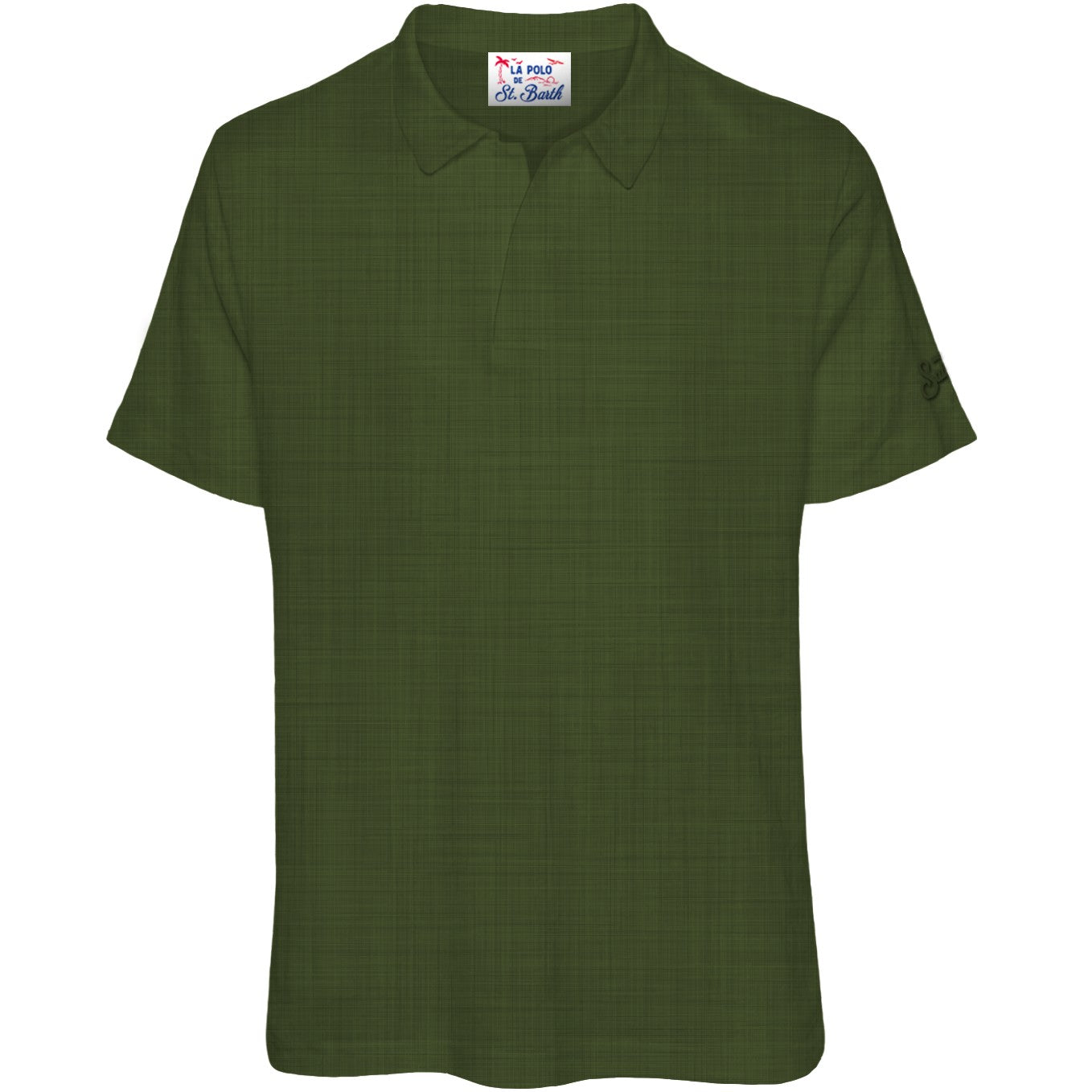 mc2 Heiliger Barth Polo in Leinentrikot FRS0001-00144L