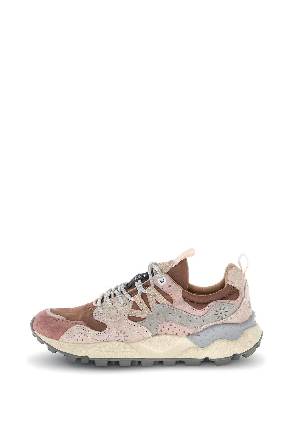 Flower Mountain Yamano 3 2017817-01-1m44 In Suede/nylon Rose-light Pink-purple (1m44)