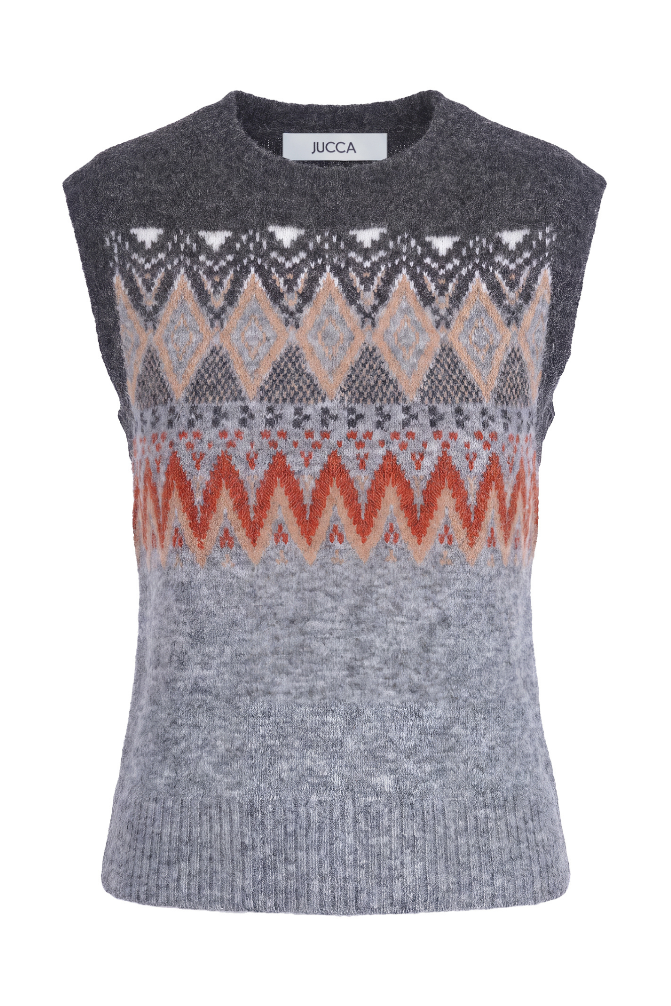 Jucca - Vest - 480435 - Fantasia Grigio