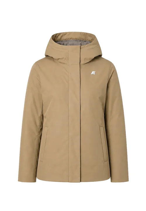 K-way chaqueta lil twill soft beaver