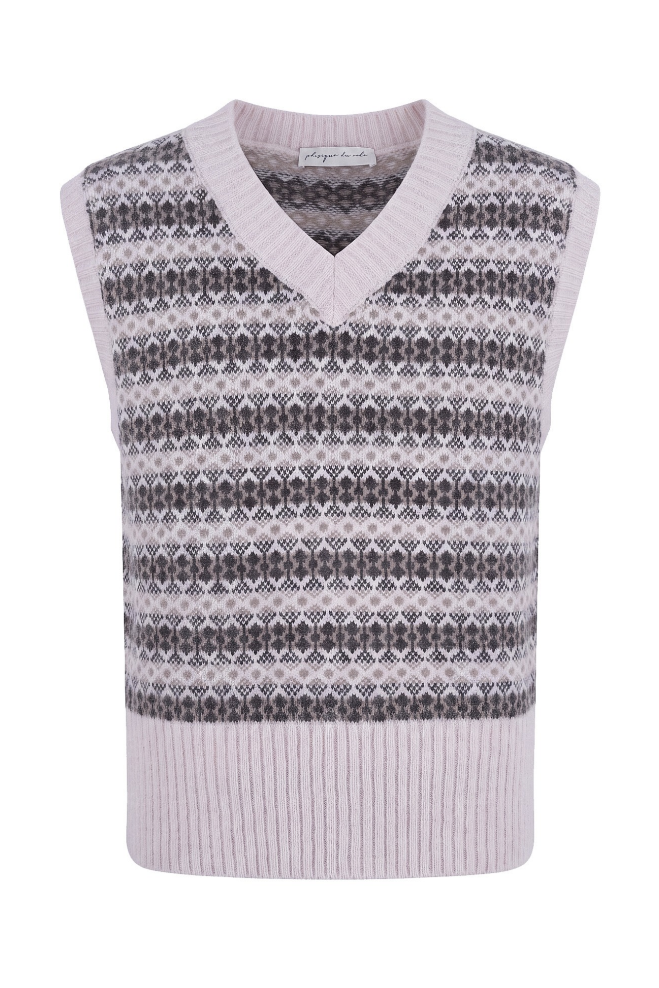 Phisique Du Role - gilet - 480254 - Rosa/Tortora