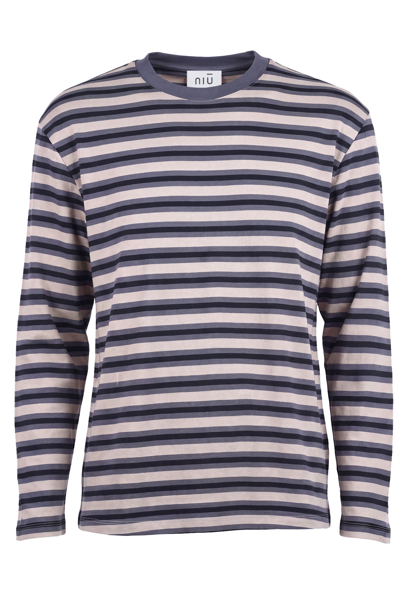 Niu - T-shirt - 480651 - Beige/Grigio