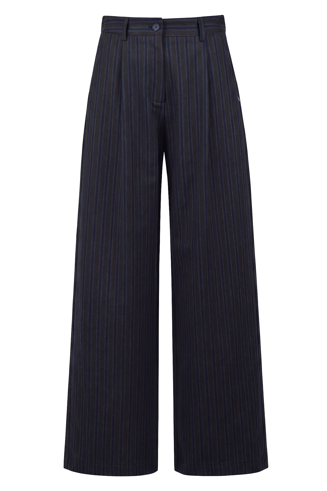 Ottod'ame - Trousers - 480331 - Blue/ Brown In Blu/marrone