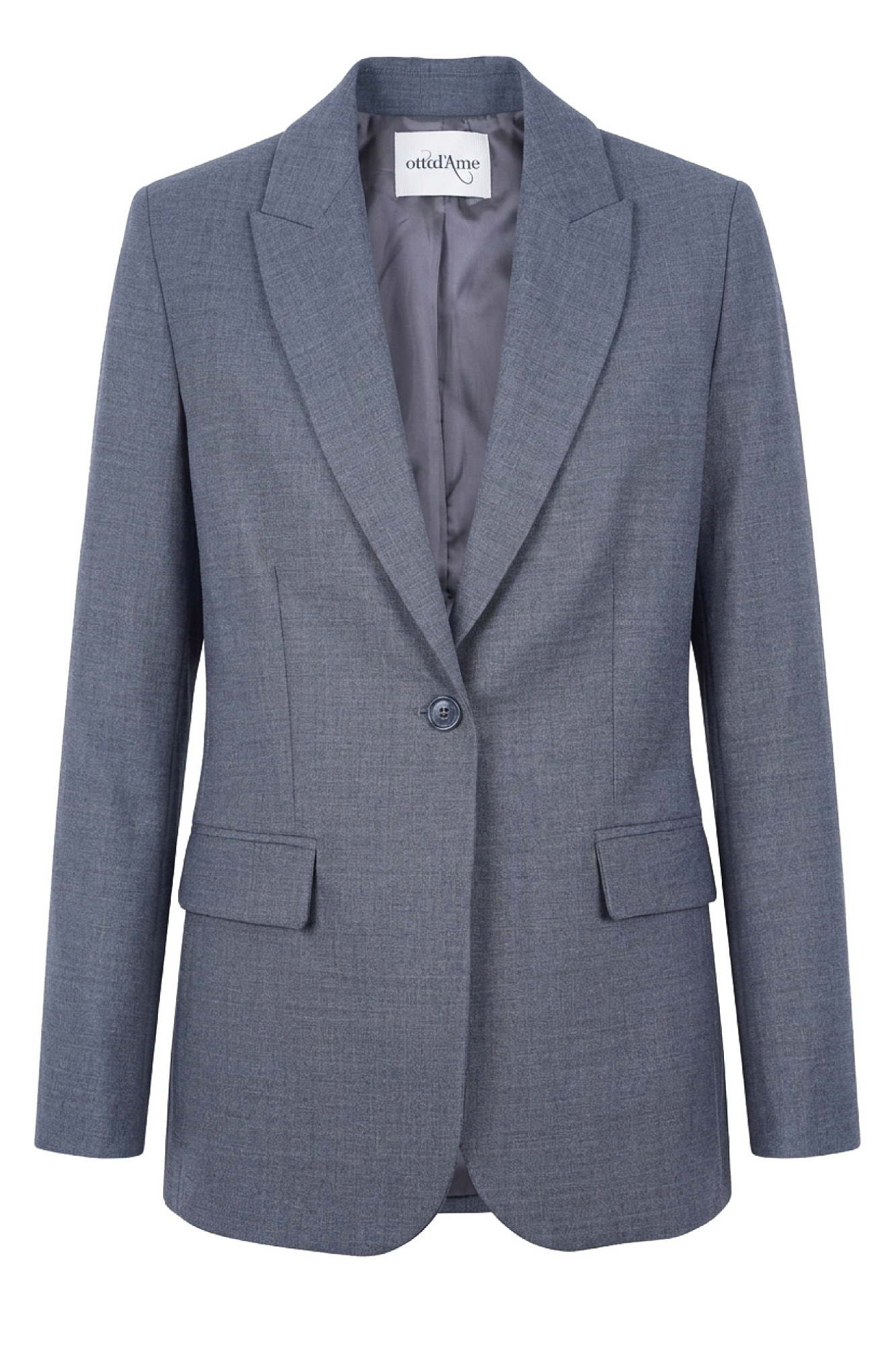 Ottod'ame - Jacket - 480317 - Grey In Grigio
