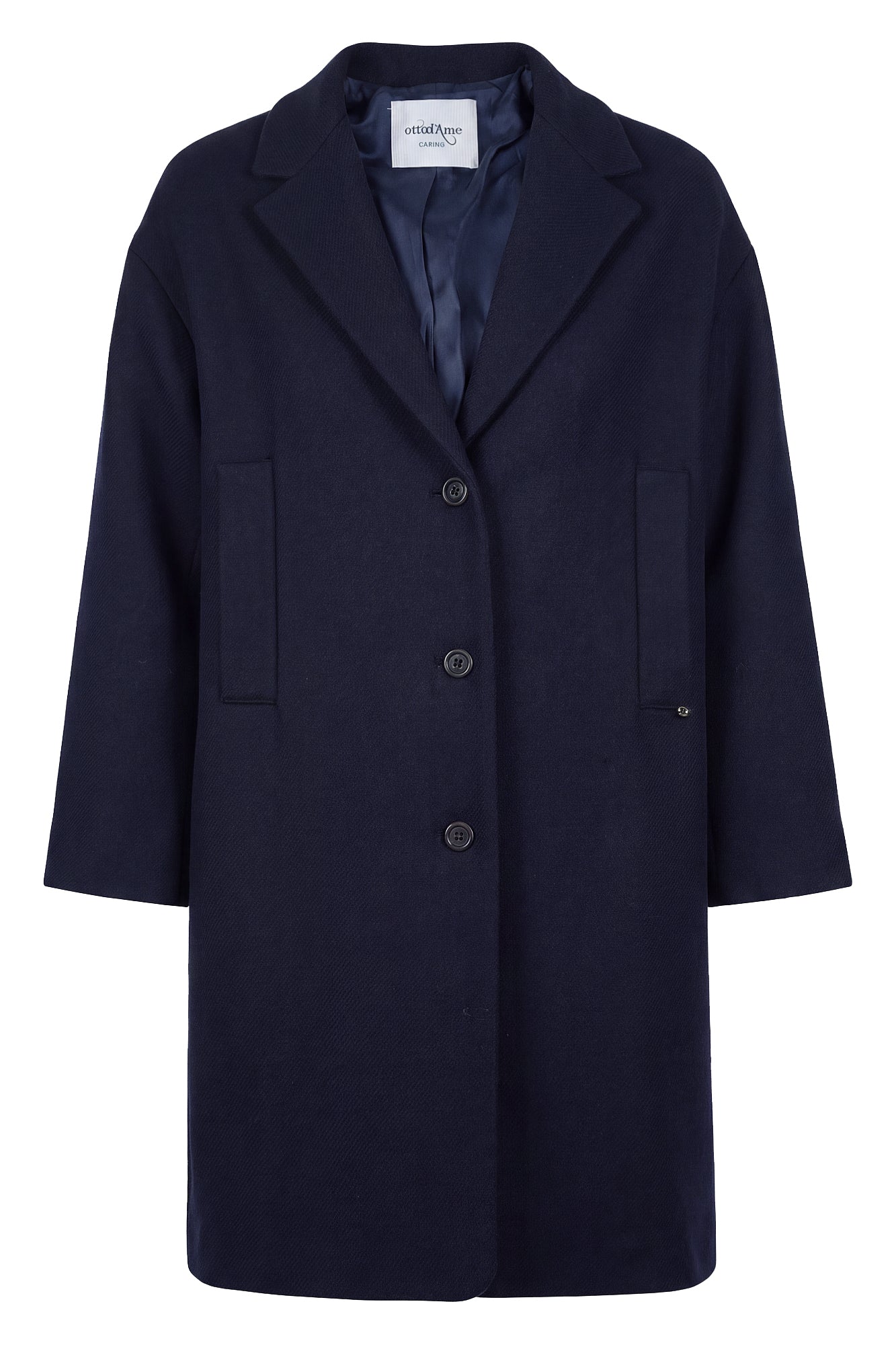 Ottod'ame - Coat - 480347 - Blue