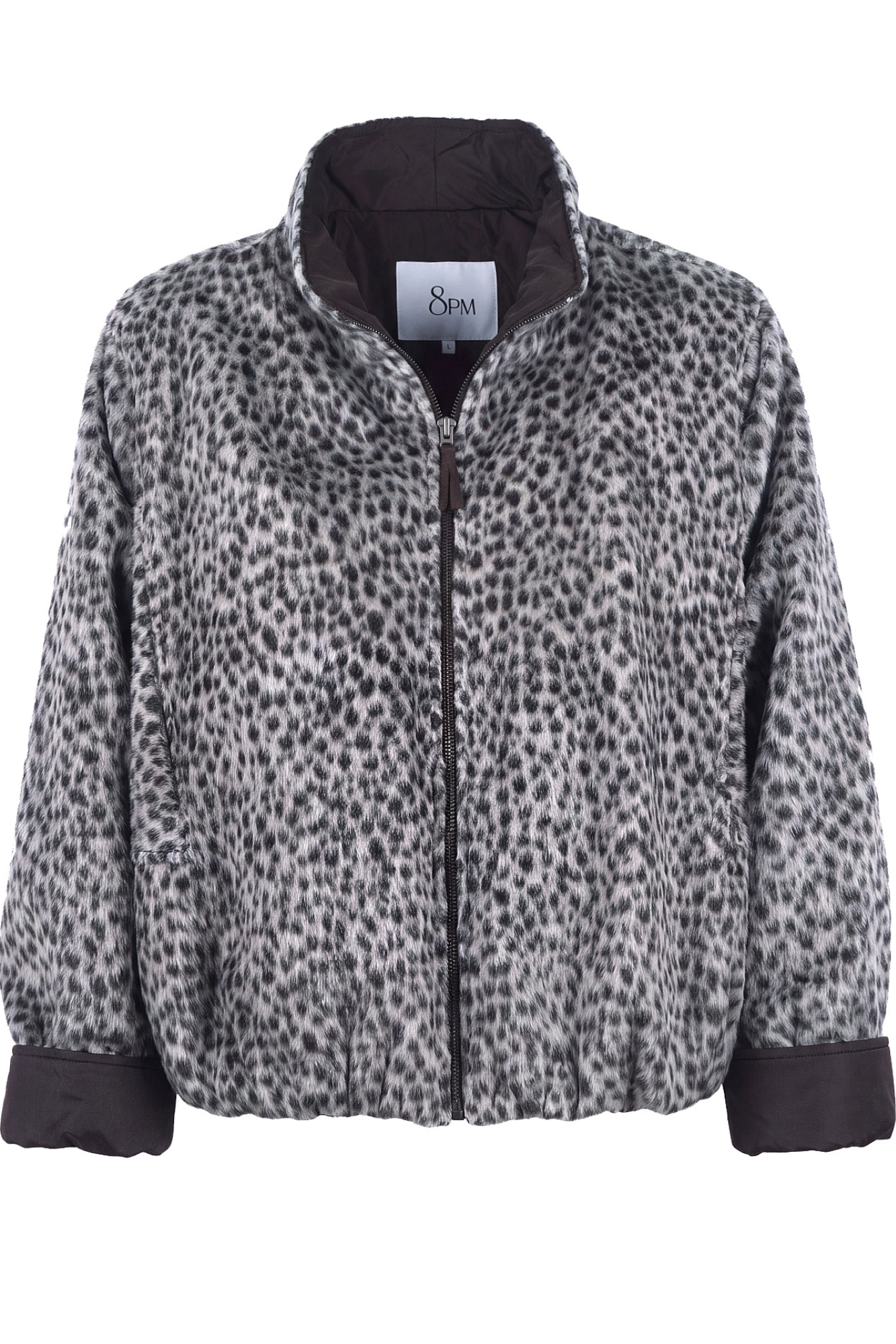 8pm - Jacket - 480415 - Black/Grigio