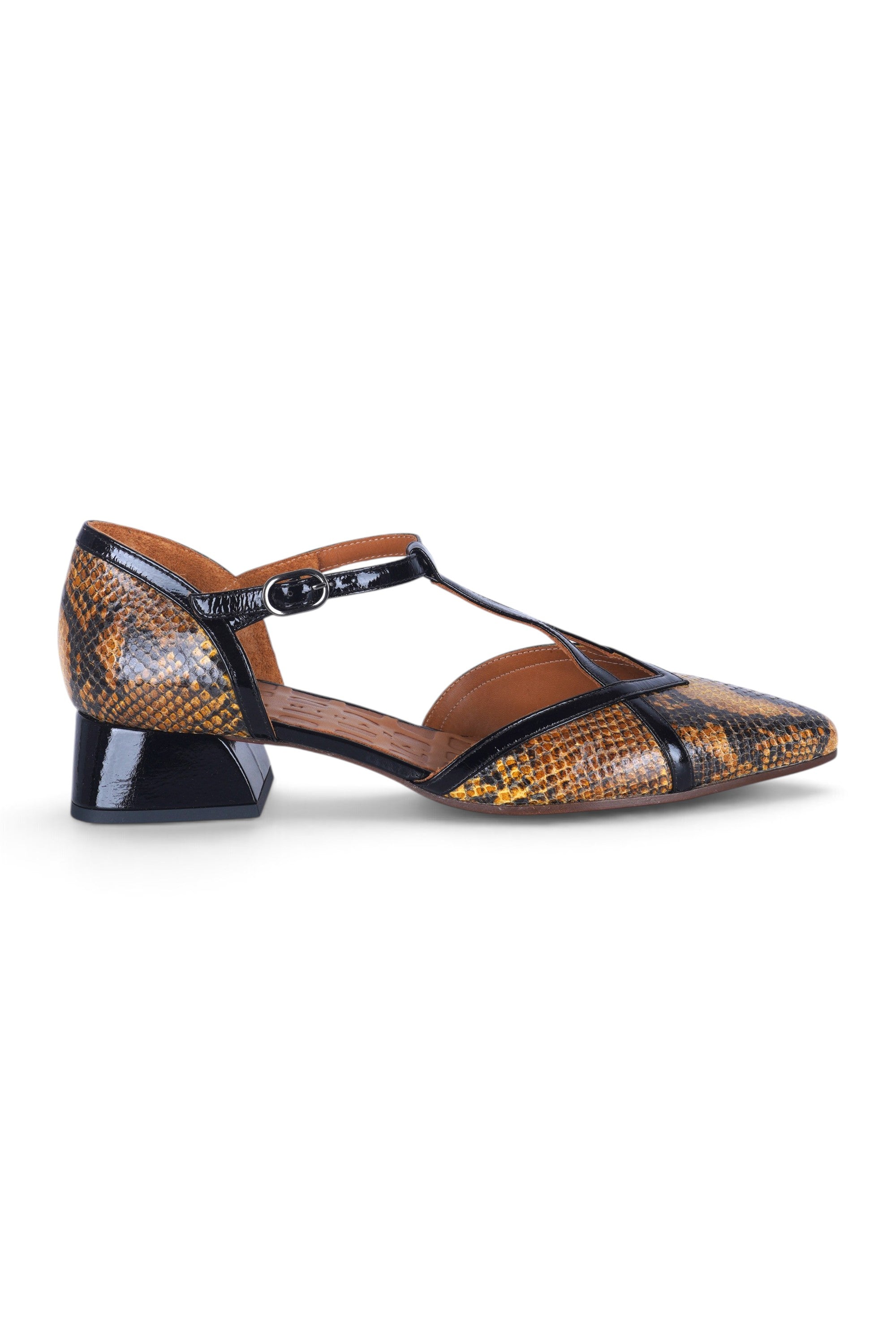 Chie Mihara Chie Mihara - Niedrige Schuhe - 480954 - Schwarz/Ocra, nero/ocra