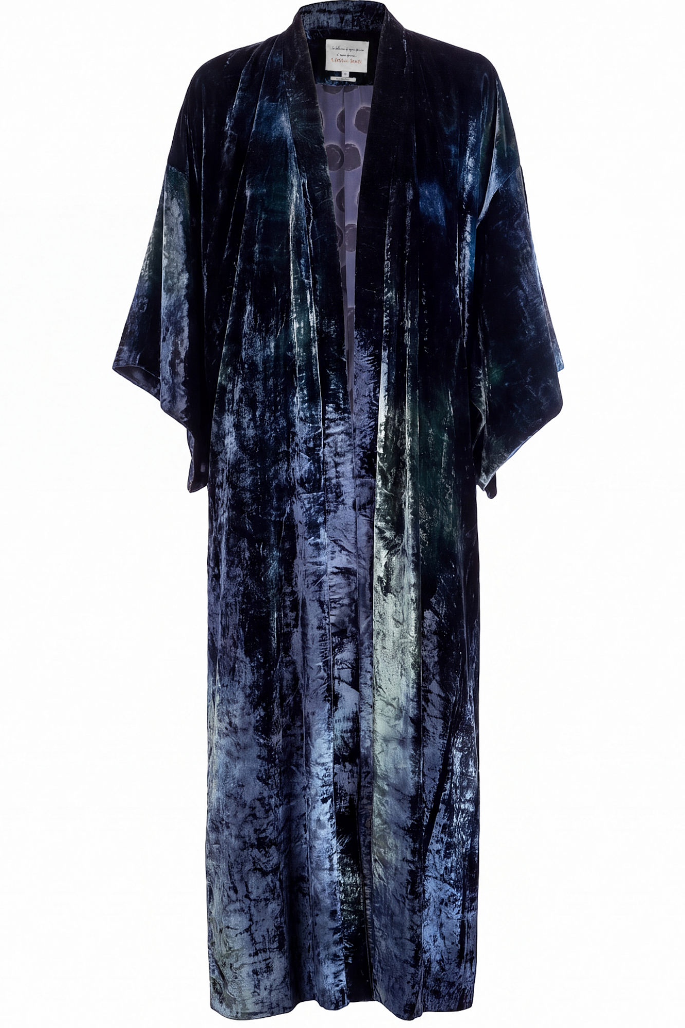 Alessia Santi - Soprabito Kimono - 480521 - Fantasia Blu