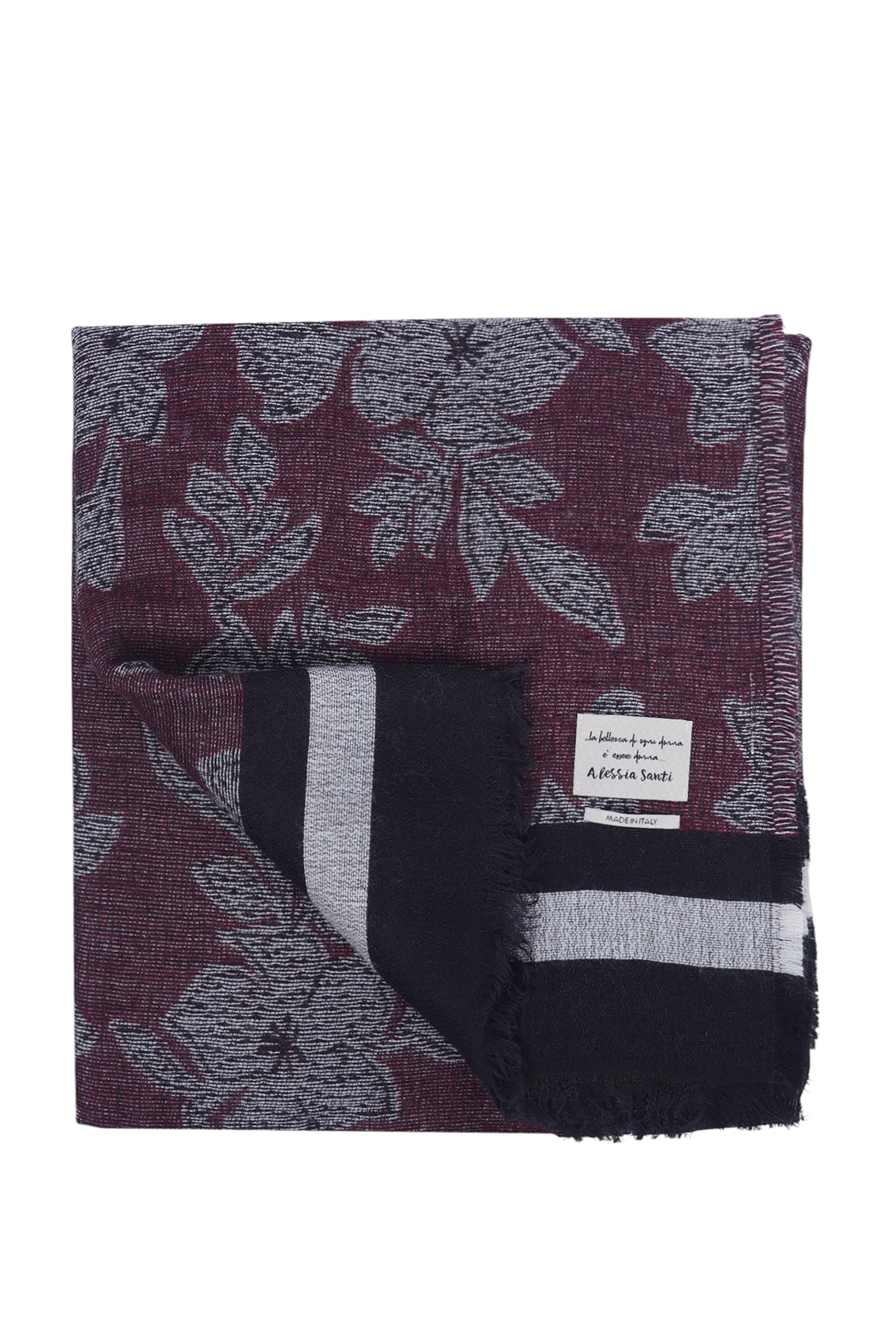 Alessia Santi - Schal - 480530 - Fantasia Bordeaux