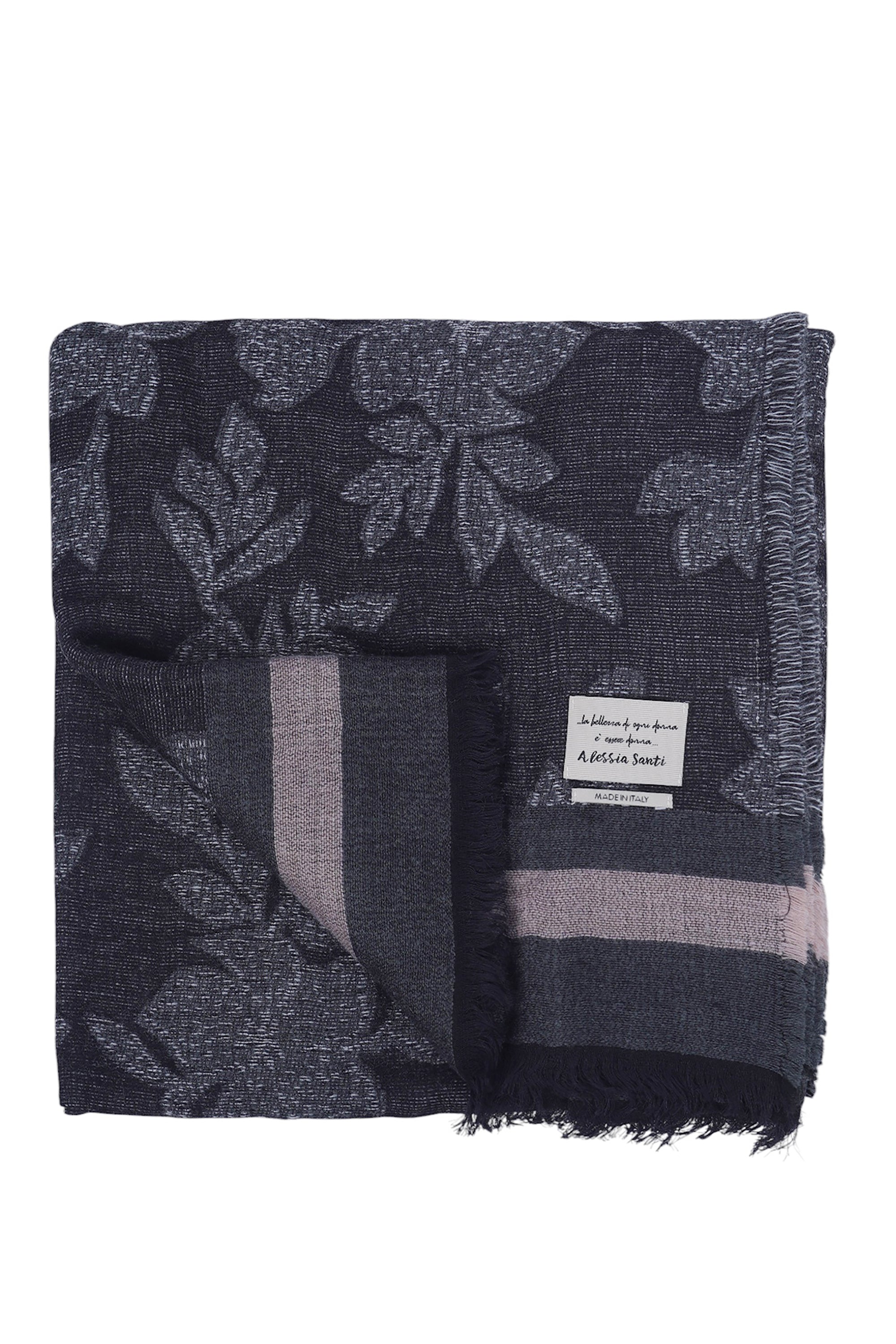 Alessia Santi - Schal - 480530 - Grau/Schwarz