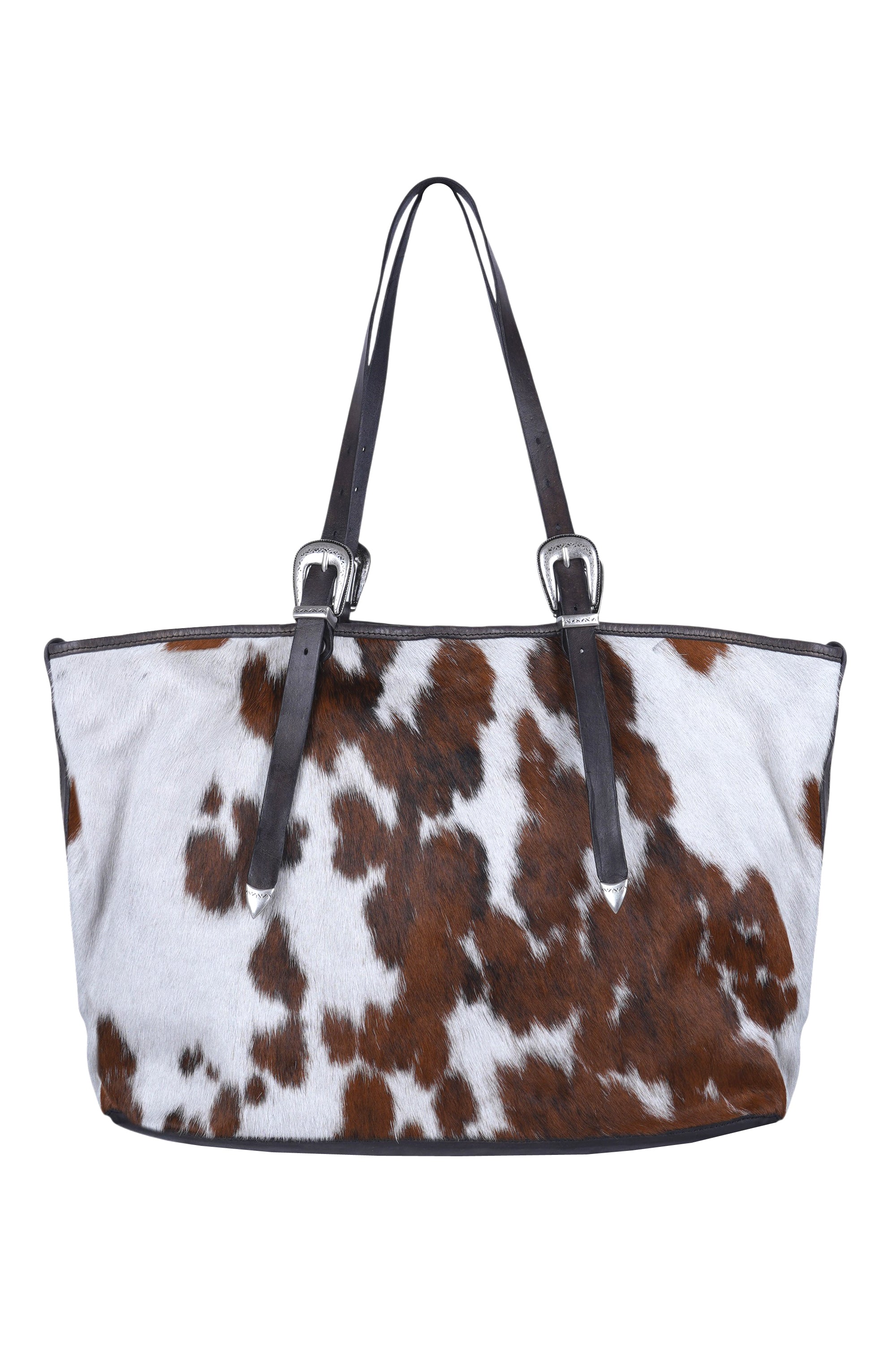 Campomaggi - Large Bag - 480299 - White / Brown In Grigio Scuro