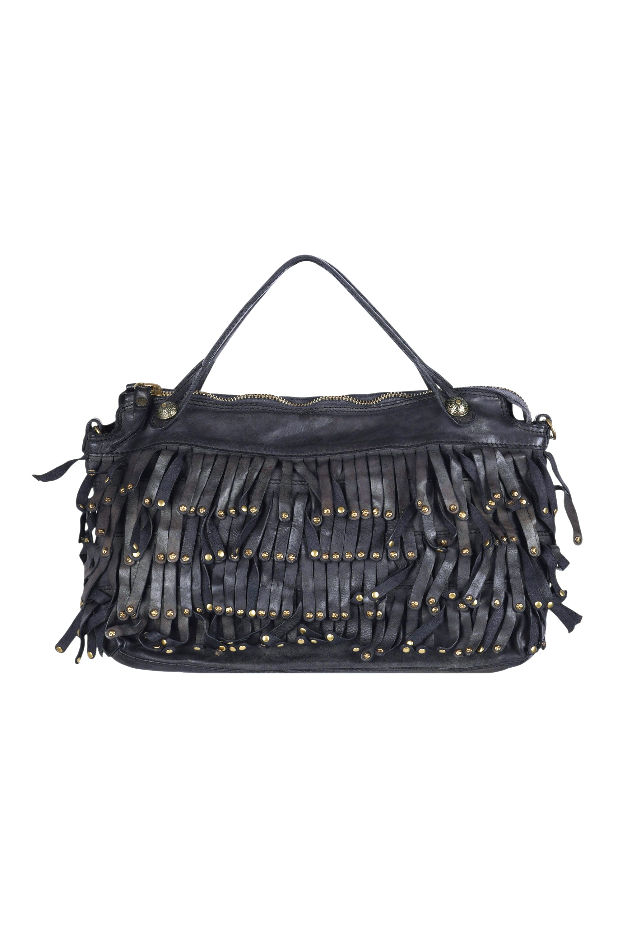 Campomaggi - Medium Bag - 480302 - Dark Grey In Grigio Scuro