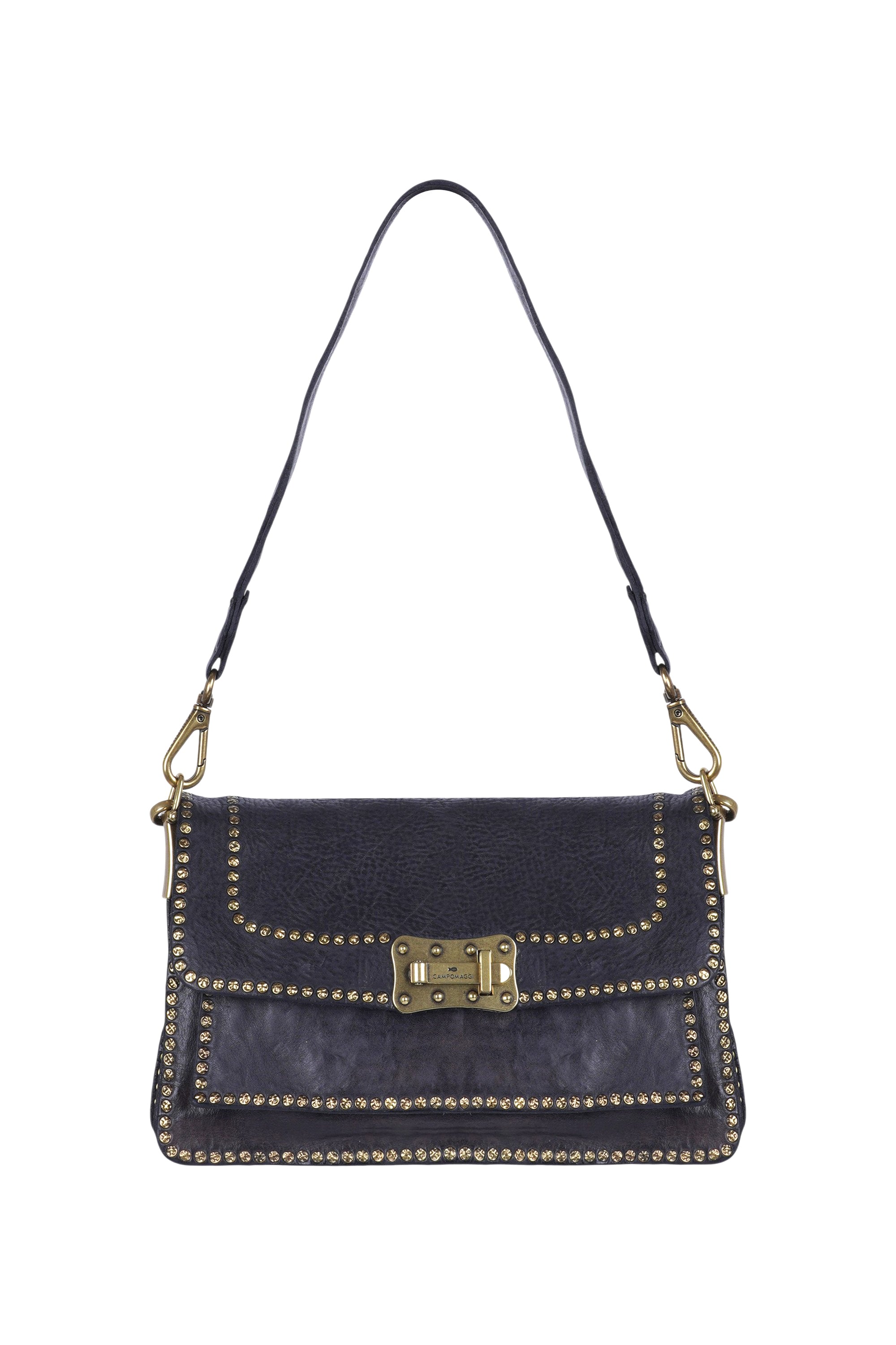 Campomaggi - Medium Bag - 480306 - Dark Grey In Grigio Scuro