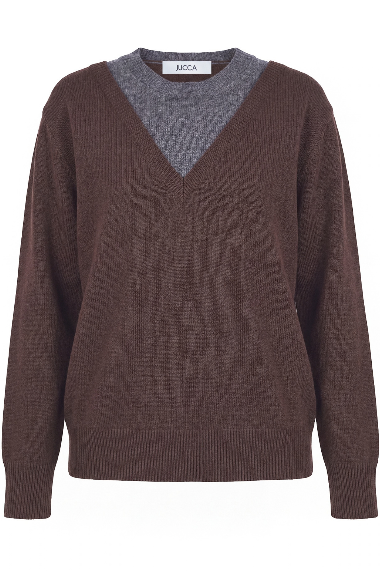 Jucca - Maglia - 480446 - Moro/grigio