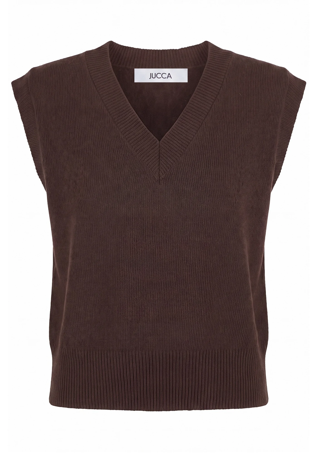 Jucca - Vest - 480447 - Chocolate In Burgundy