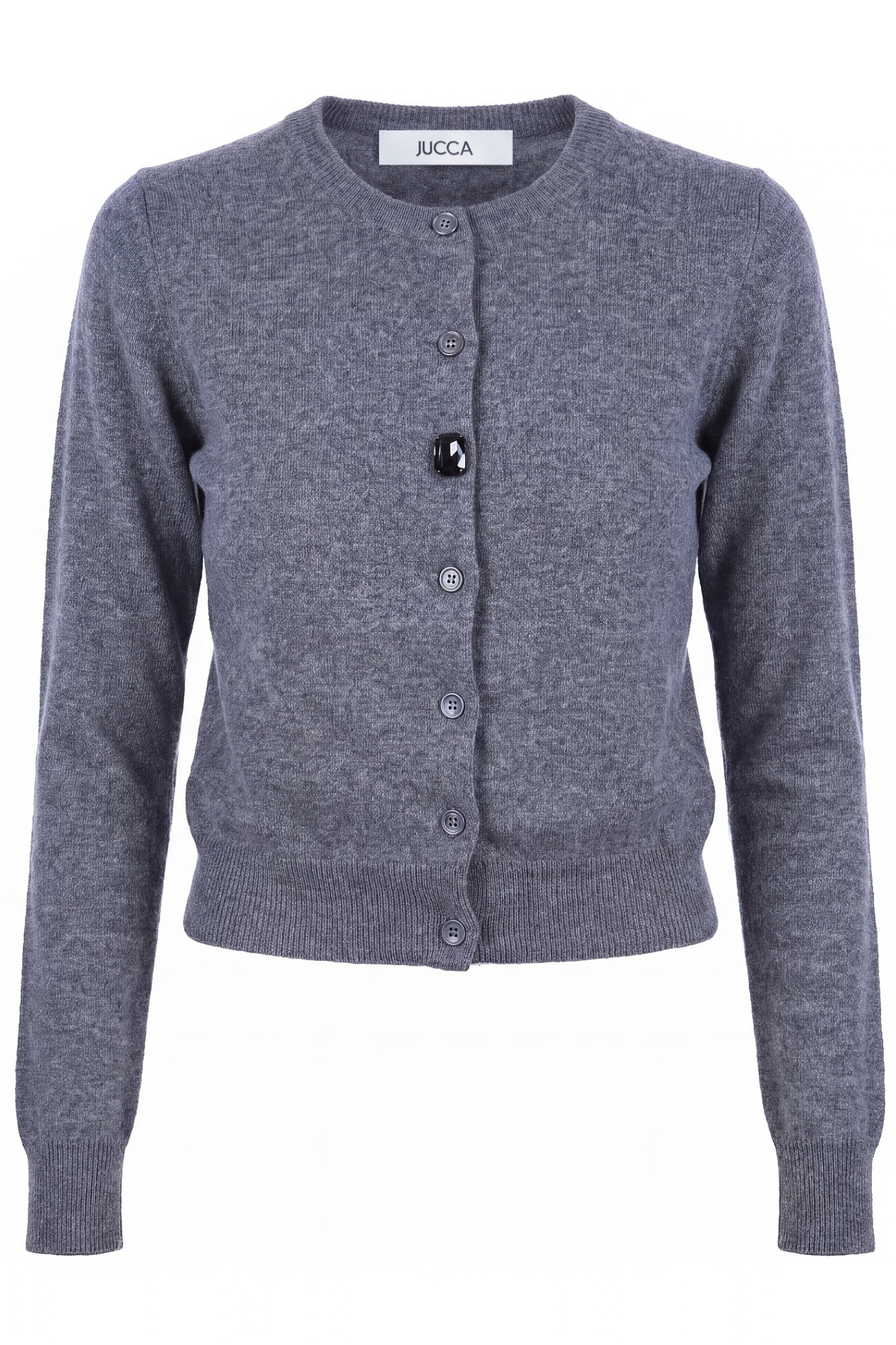 Jucca - Cardigan - 480452 - Grey In Grigio