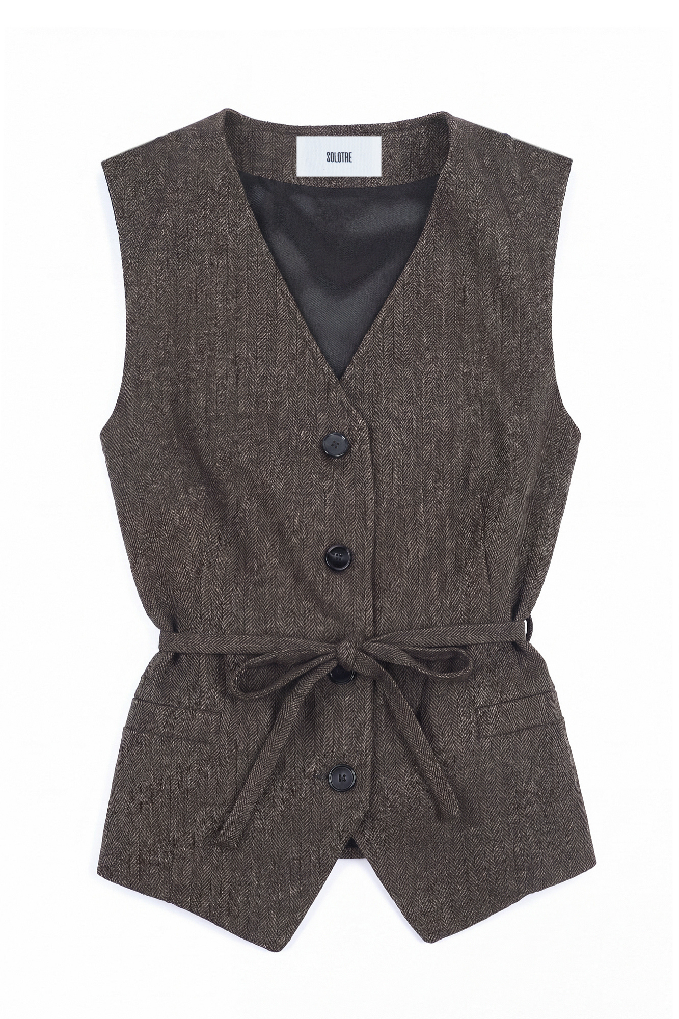 Solotre - Gilet - 480494 - Moro