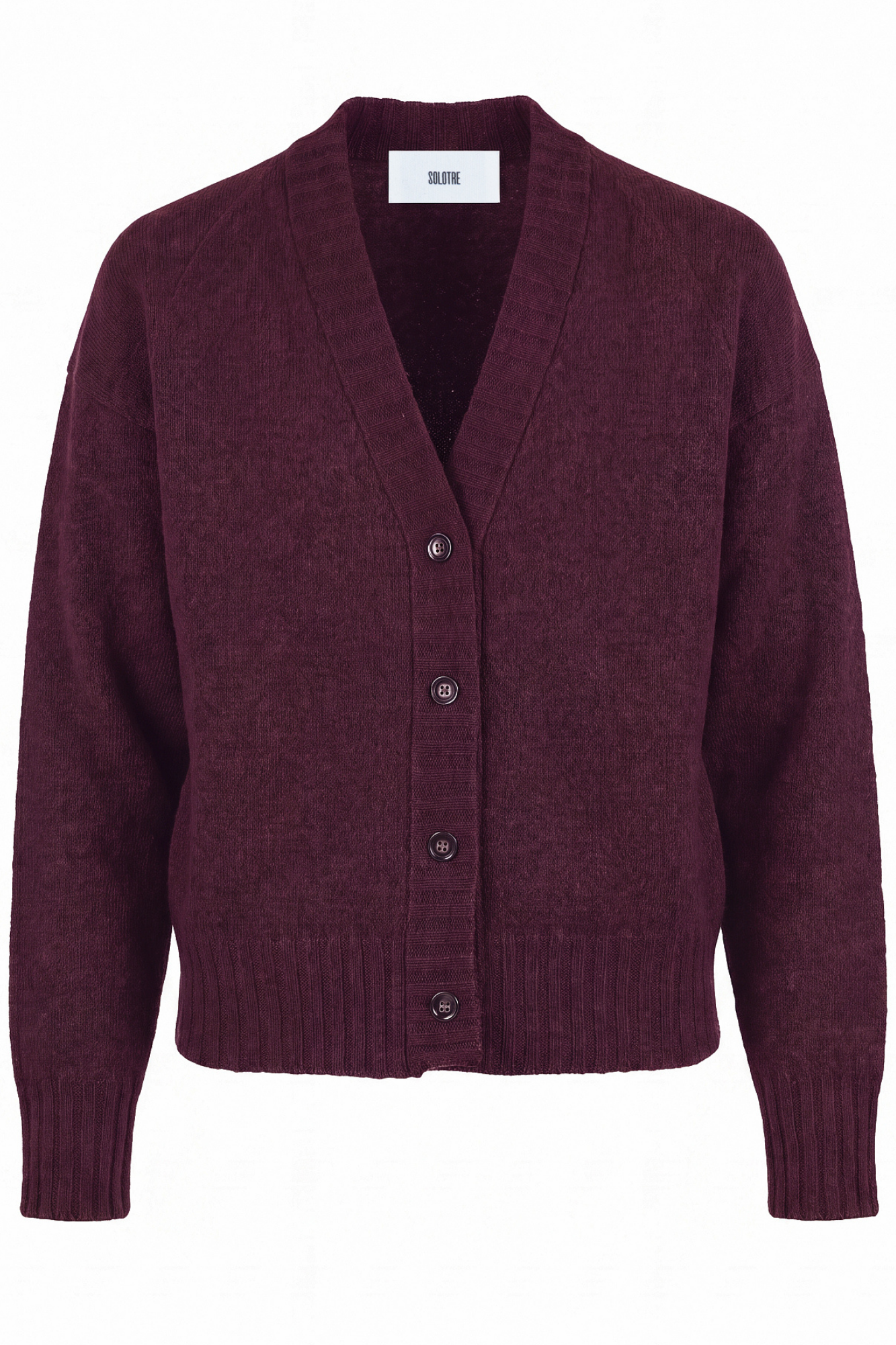 Solotre Cardigan - 480498 - Bordeaux