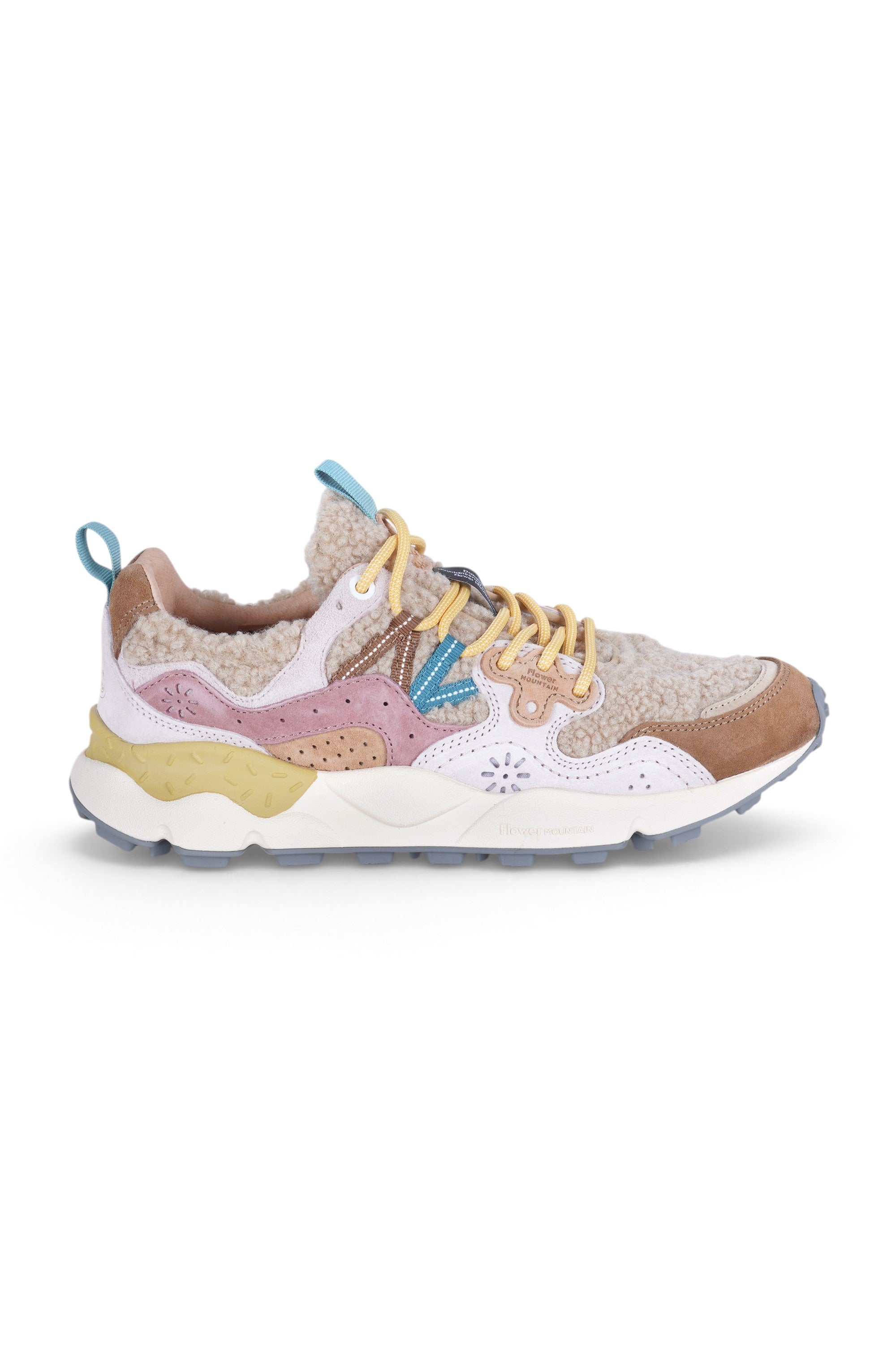 Flower Mountain - Sneakers - 480804 - Rosa/Beige