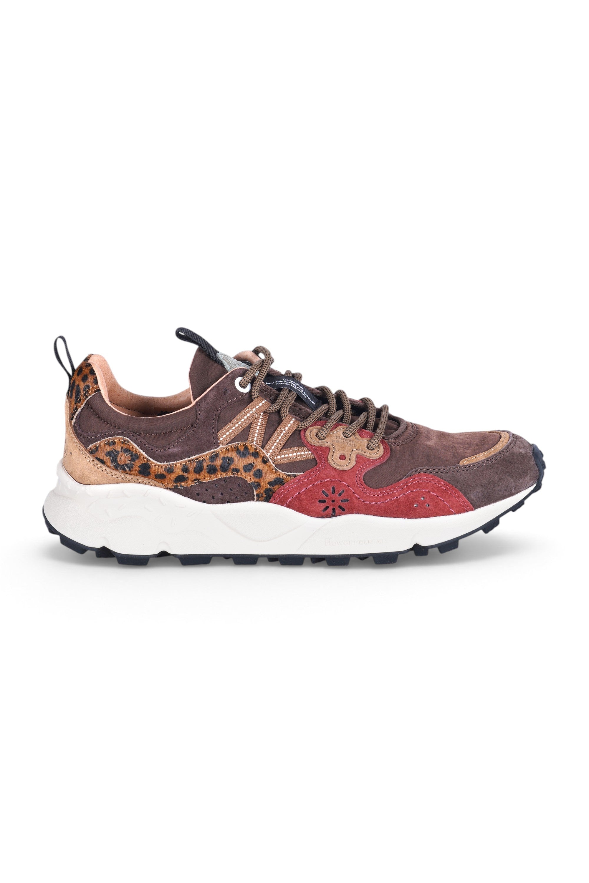 Flower Mountain - Sneakers - 480810 - Bordeaux/Marrone