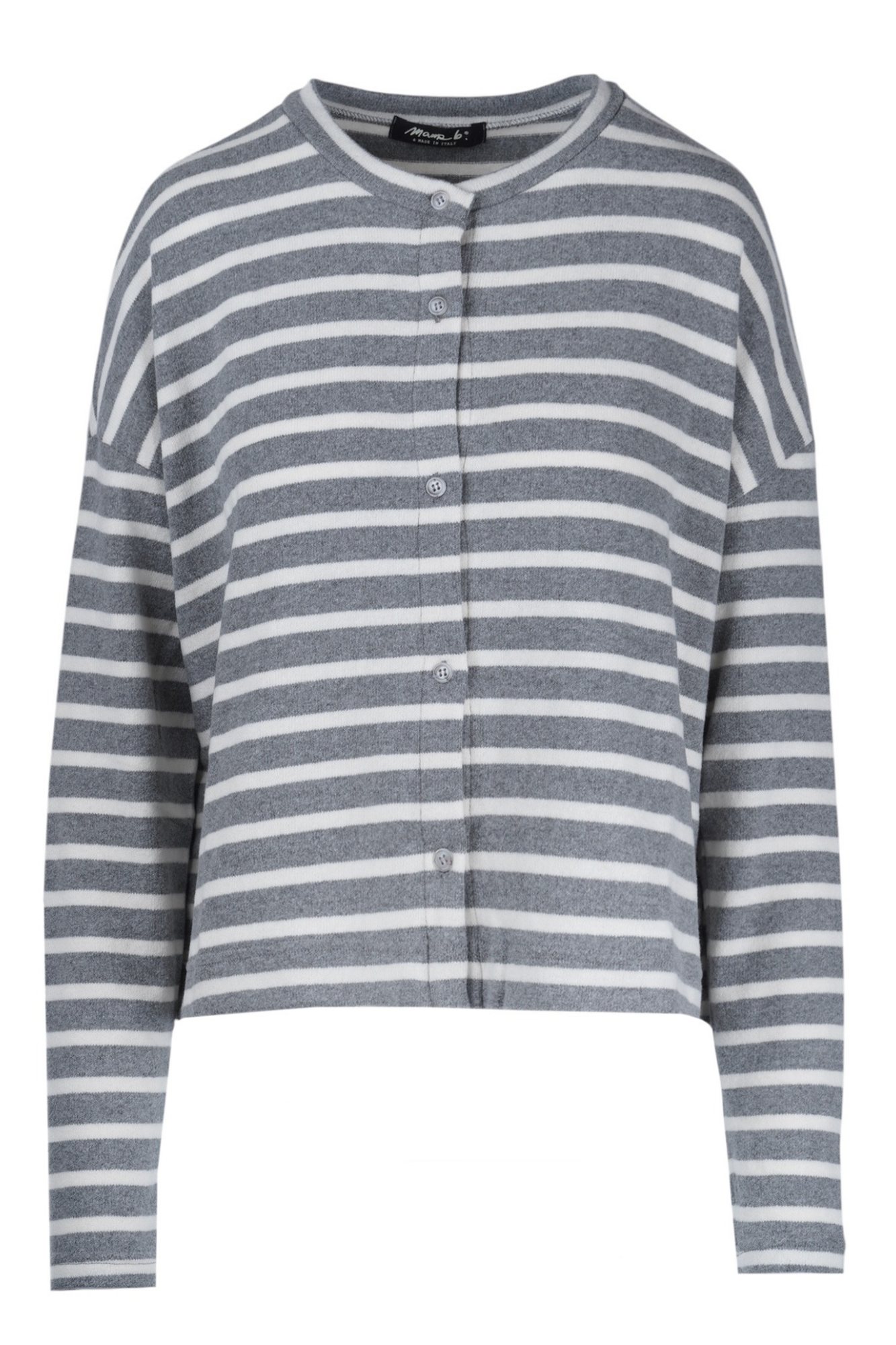 Mama B - Cardigan - 480022 - Melk/Grigio