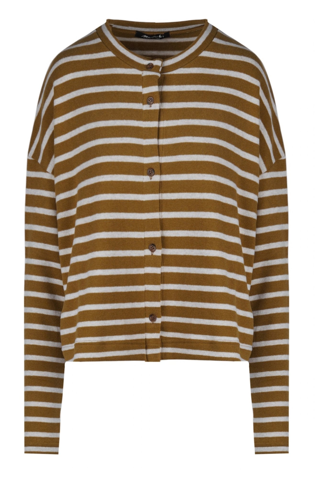 Mama B - Cardigan - 480022 - Cream/Senape
