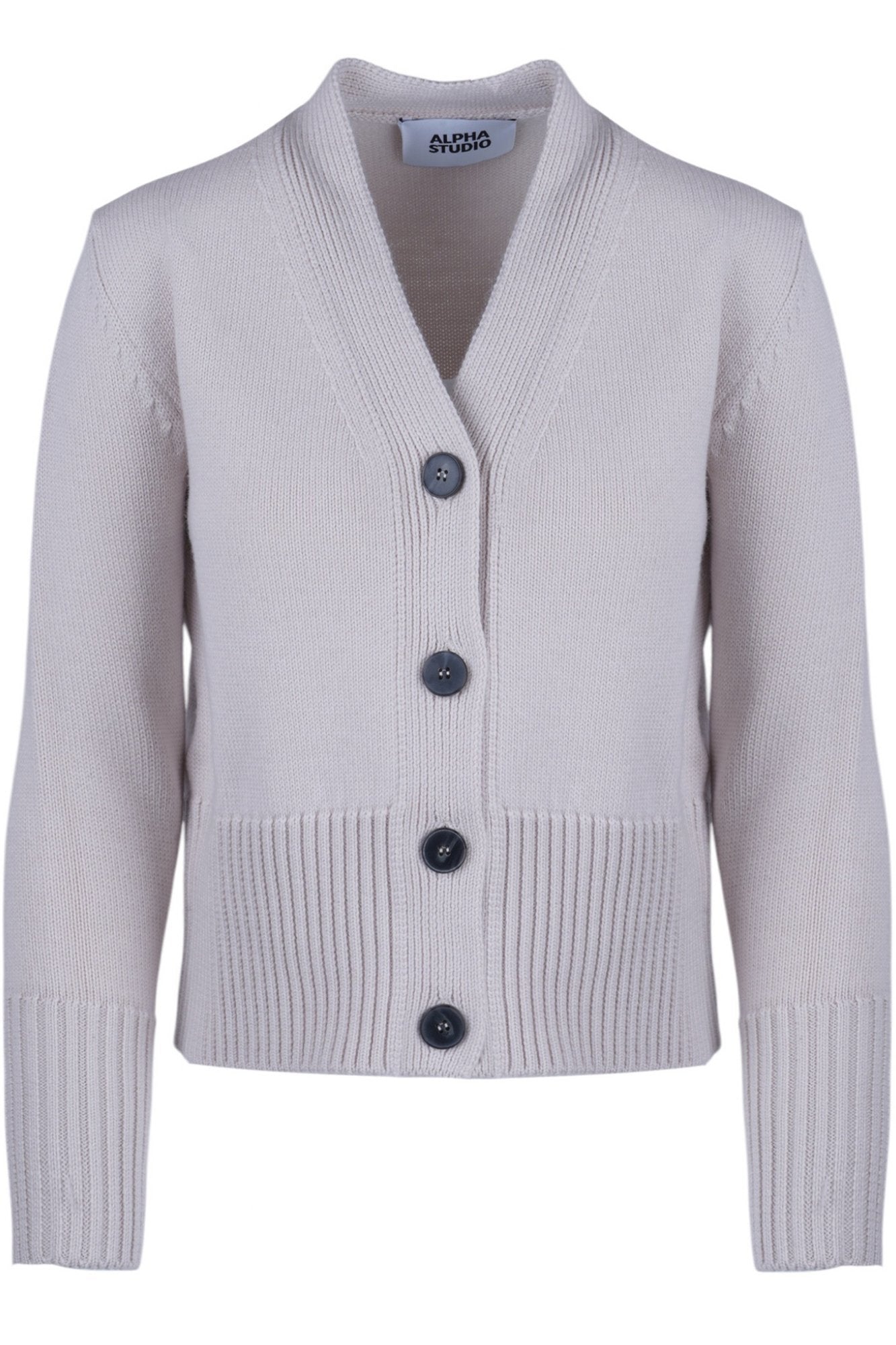 Alpha Studio - Cardigan - 480261 - Cipria