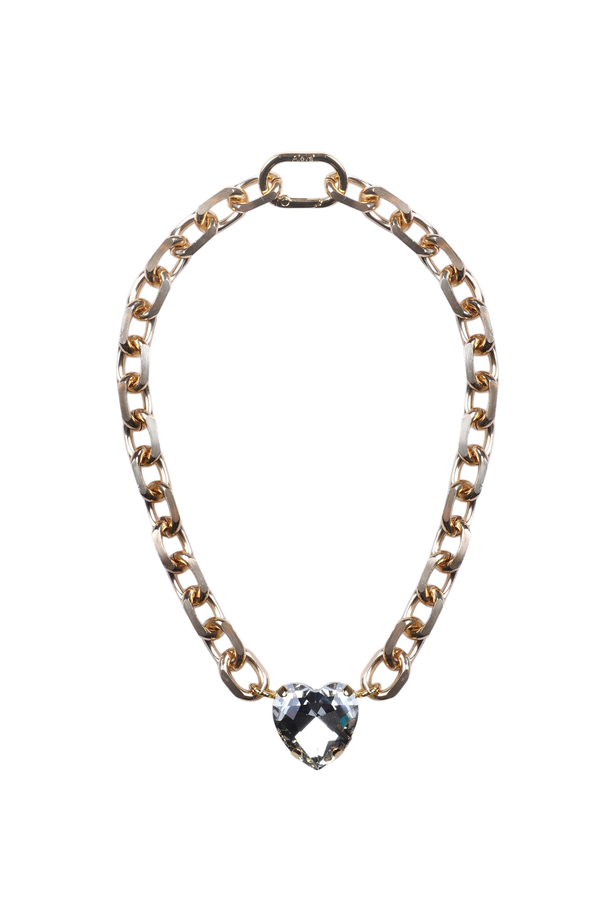 Aleva' Bijoux - ketting - 481062 - goud/kristallo