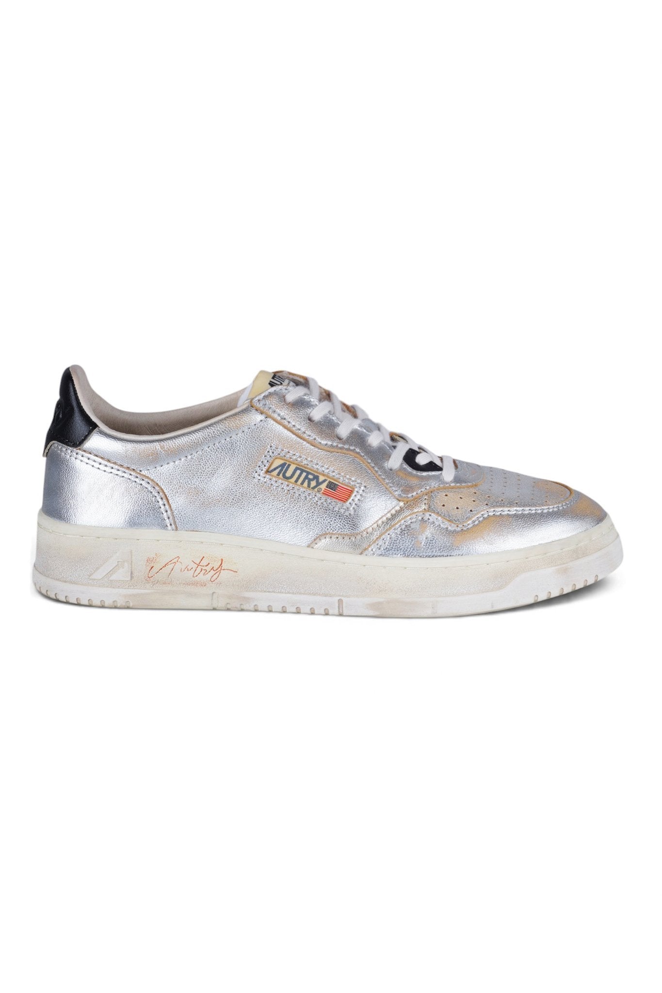 Autry - Sneakers - 480723 - Beige/Argento