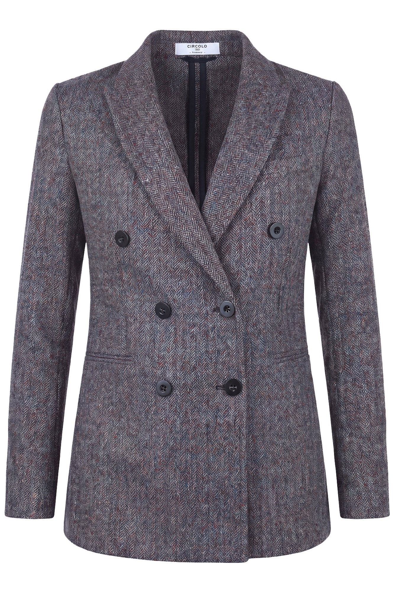 Circolo 1901 - Chaqueta - 480428 - Azul/Bordeaux