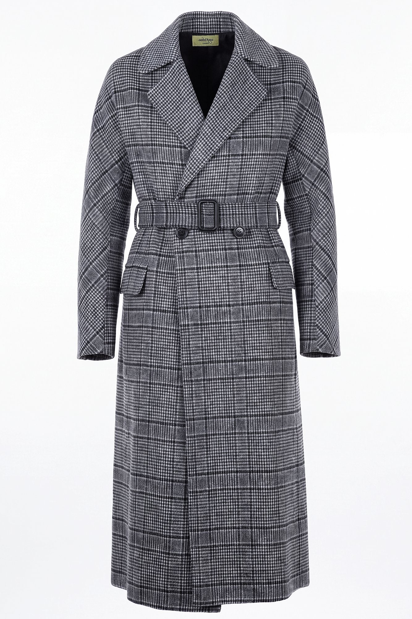 Ottod'ame - Cappotto - 480344 - Fantasia Grigio