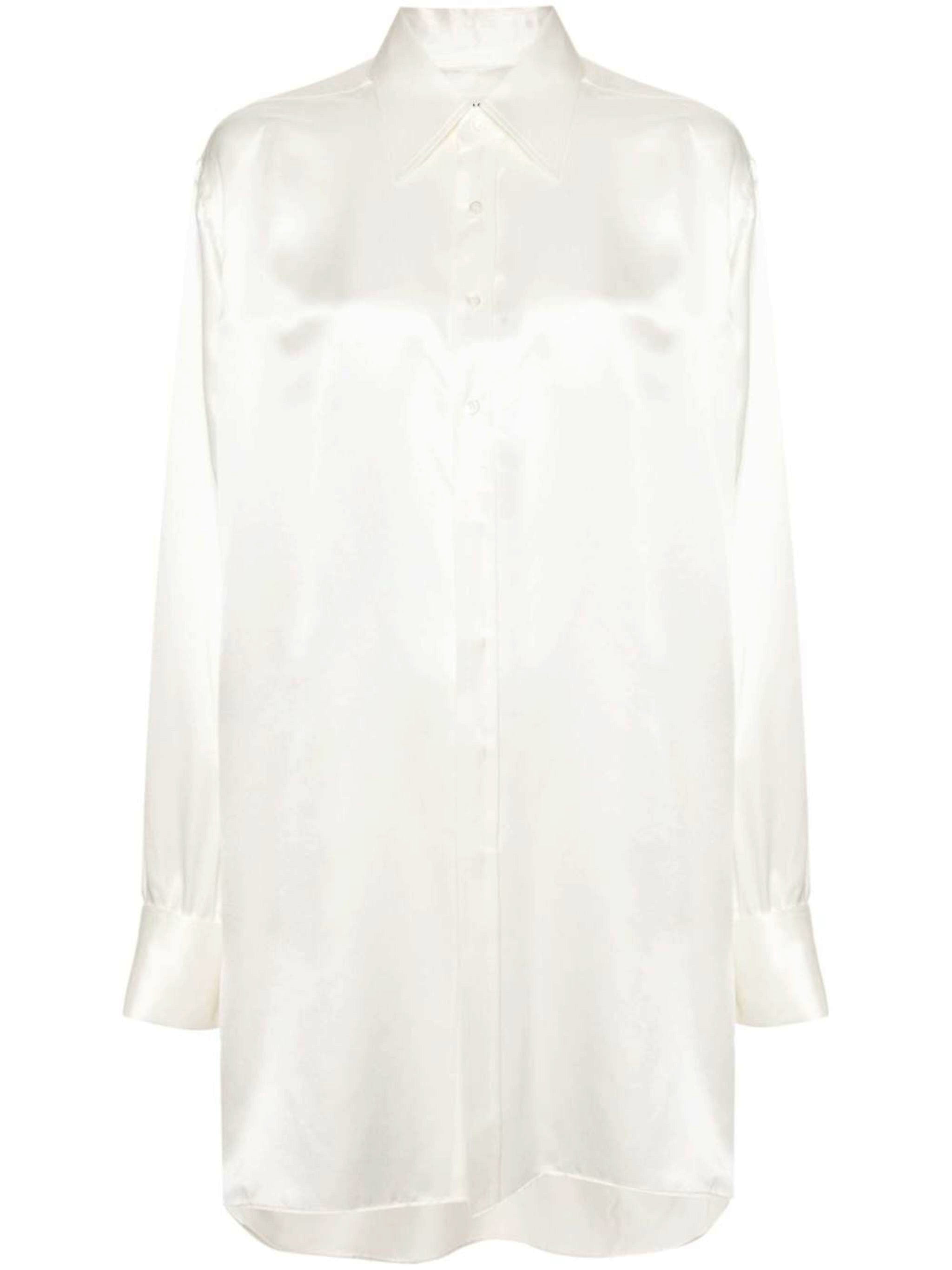 Dress silk shirt
