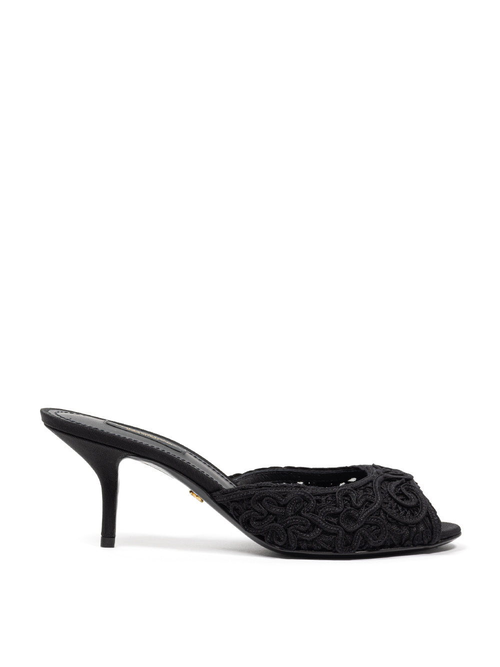 Ciabatta Tacco Embroidery Cordonet Dolce & Gabbana