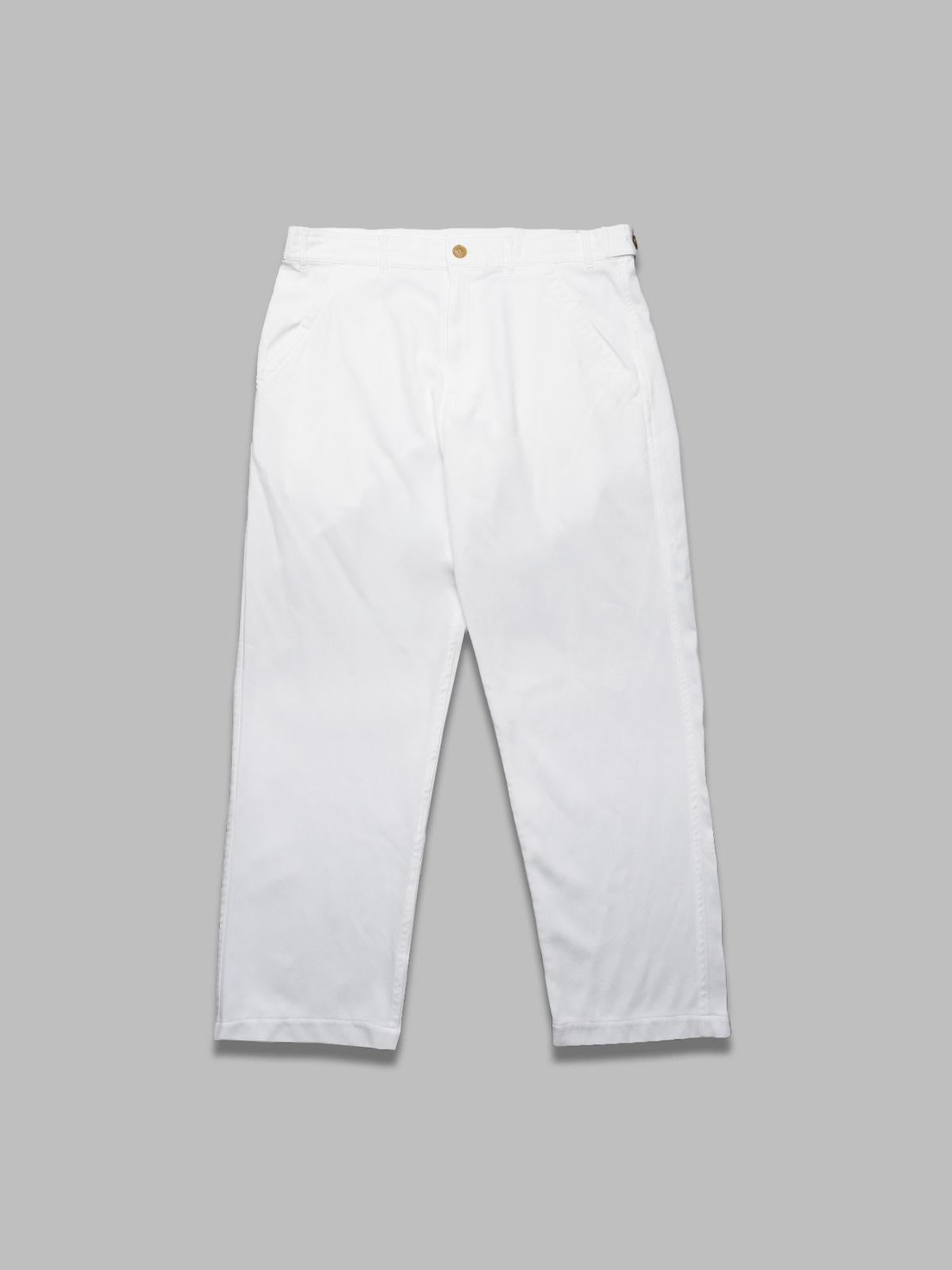 Comme Des Garçons Shirt Tapered-leg Cropped Trousers