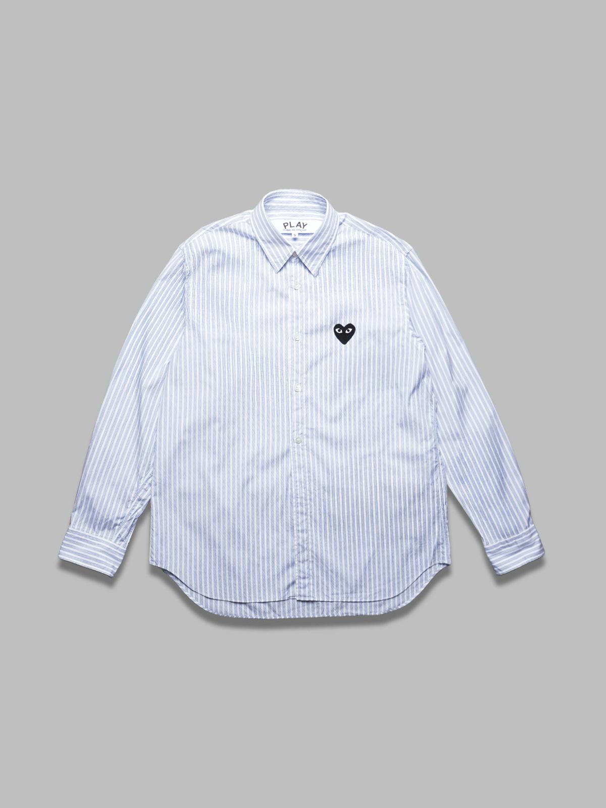 t-shirt emblem woven - stripe - 100% cotton - made in japan