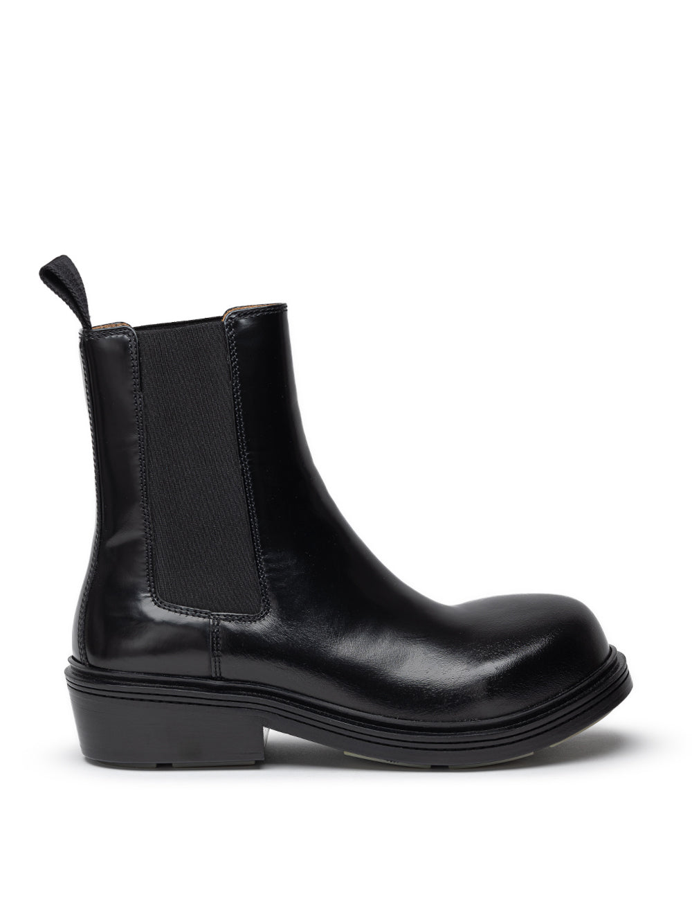 Fireman boot in brushed leather Bottega Veneta