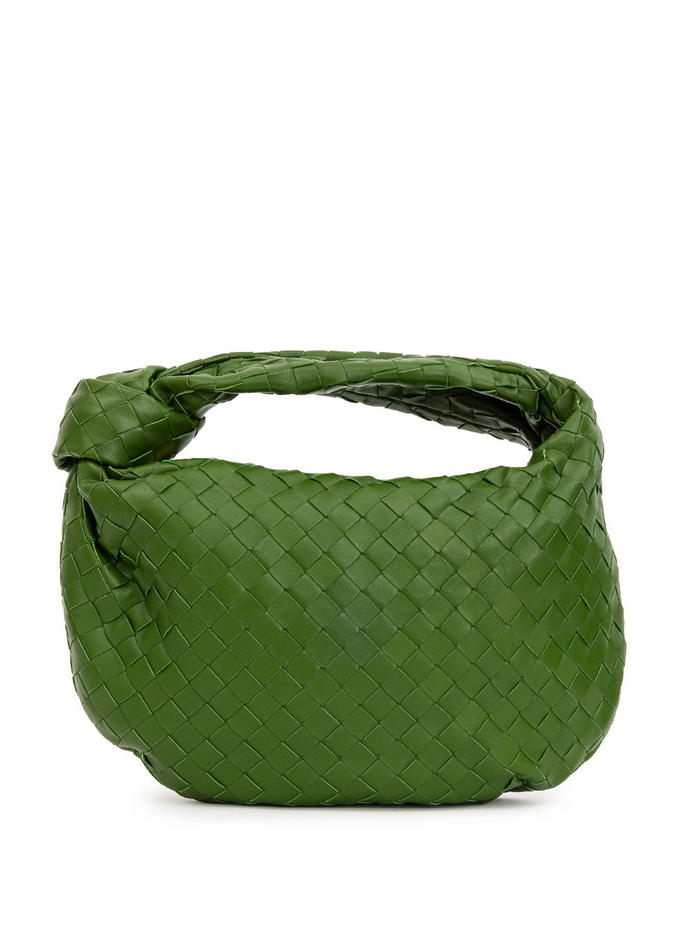 Bottega Veneta Jodie Small Bag In Braided Tassel  In Verde