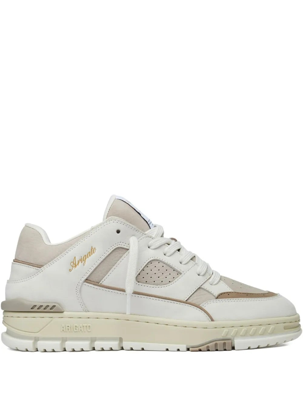 Axel Arigato Area Lo Sneaker Sneakers In Taupe Leather In Brown