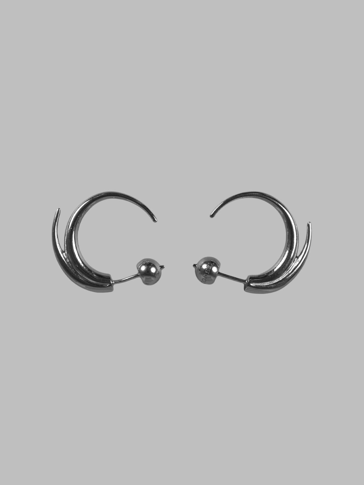 Panconesi Vortex Small Earrings In Silver