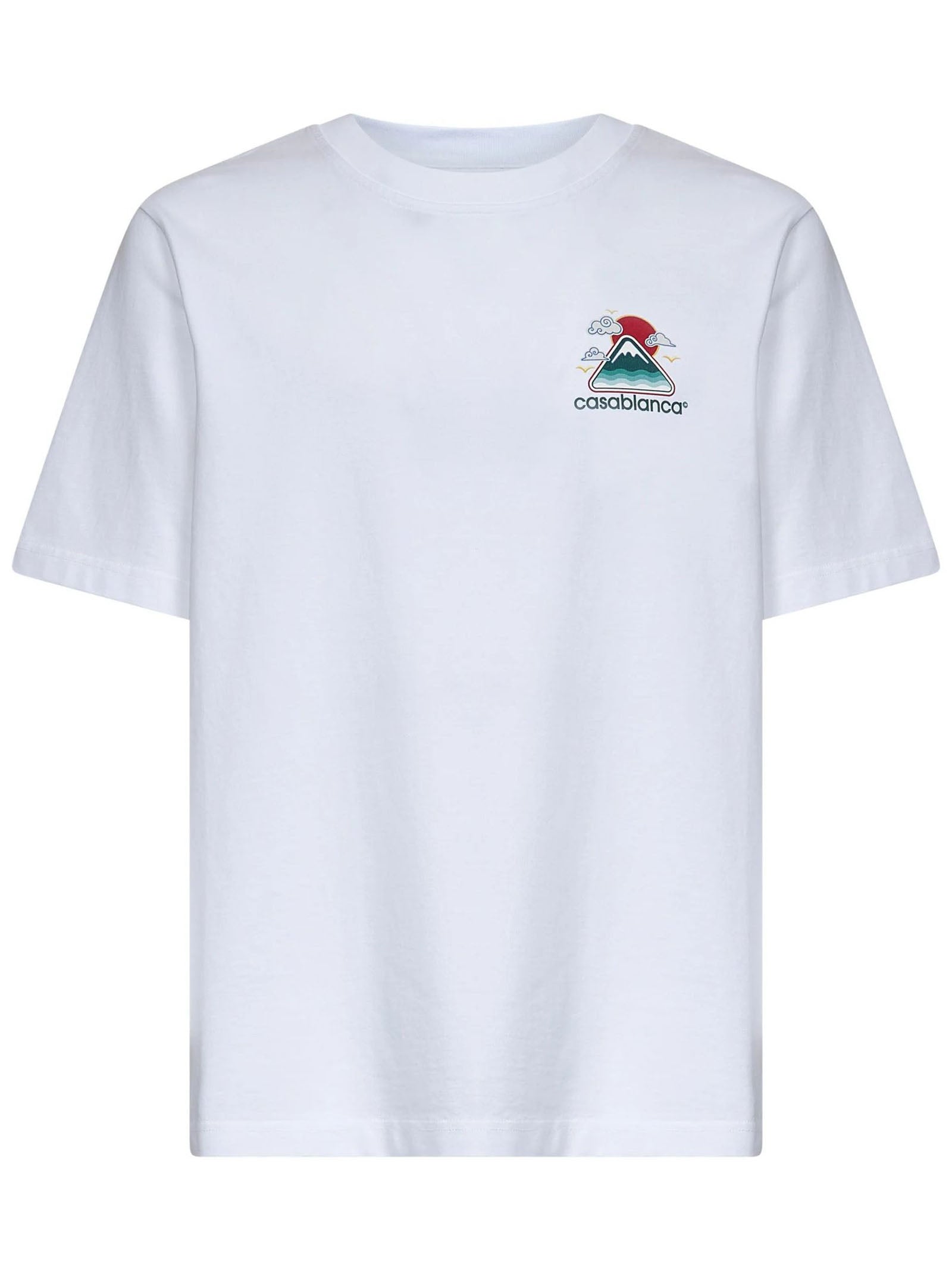 Casablanca T-shirt Man In White