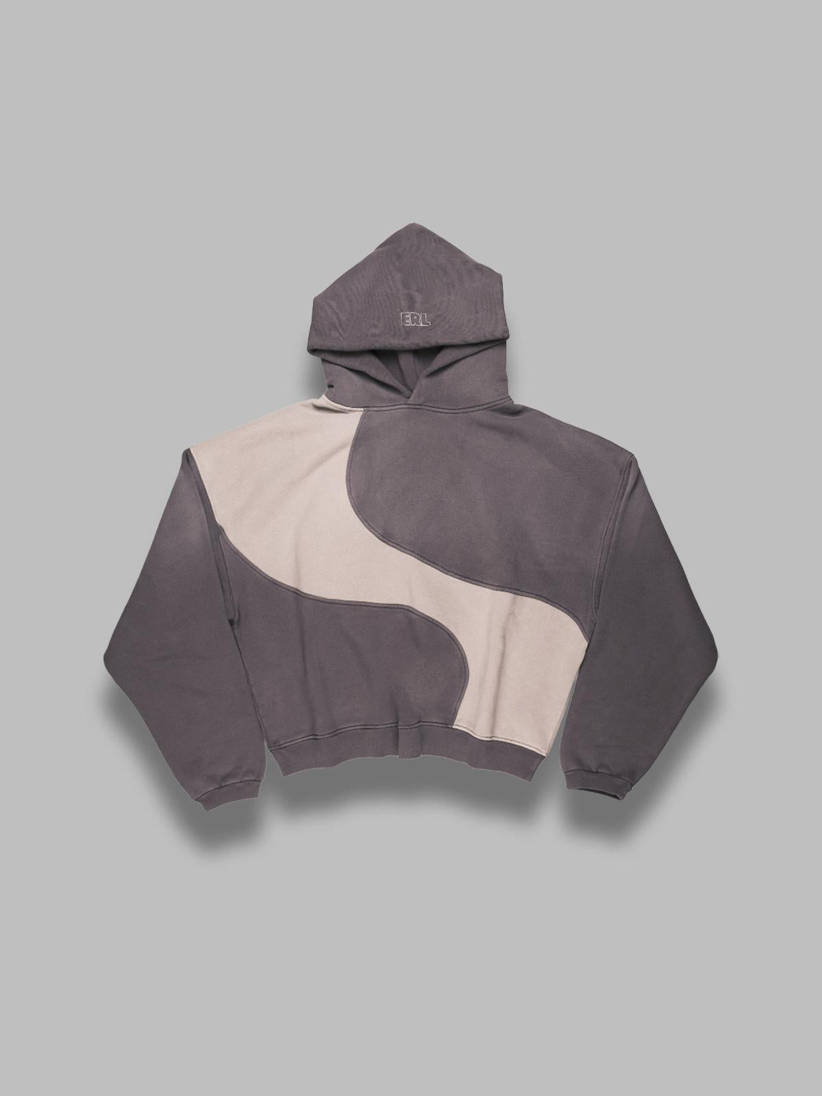 unisex wave hoodie knit