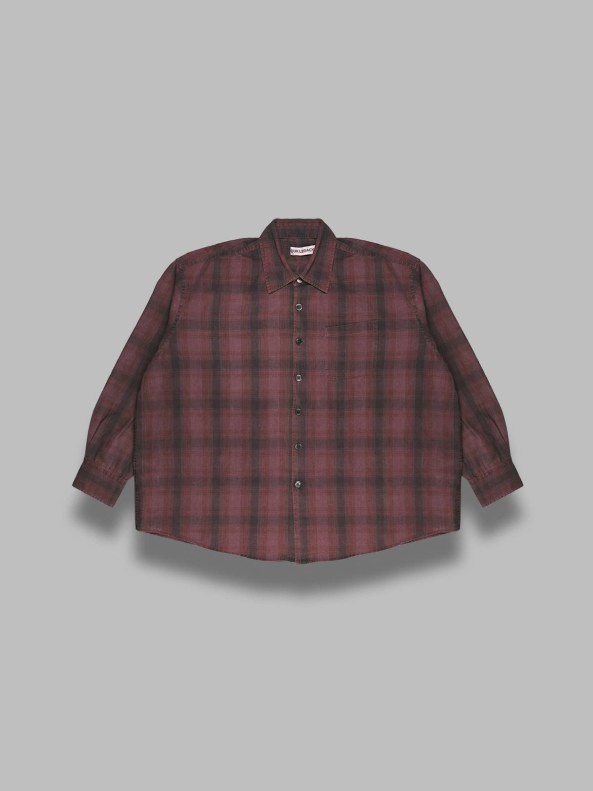 Our Legacy Borrowed Shirt In Multi