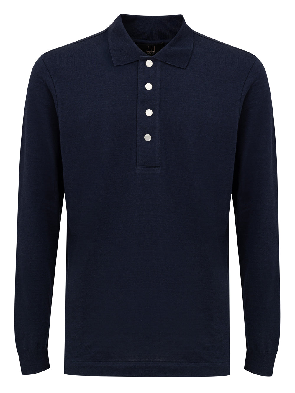 Polo in Mixed Cashmere in Long Sleeves Dunhill