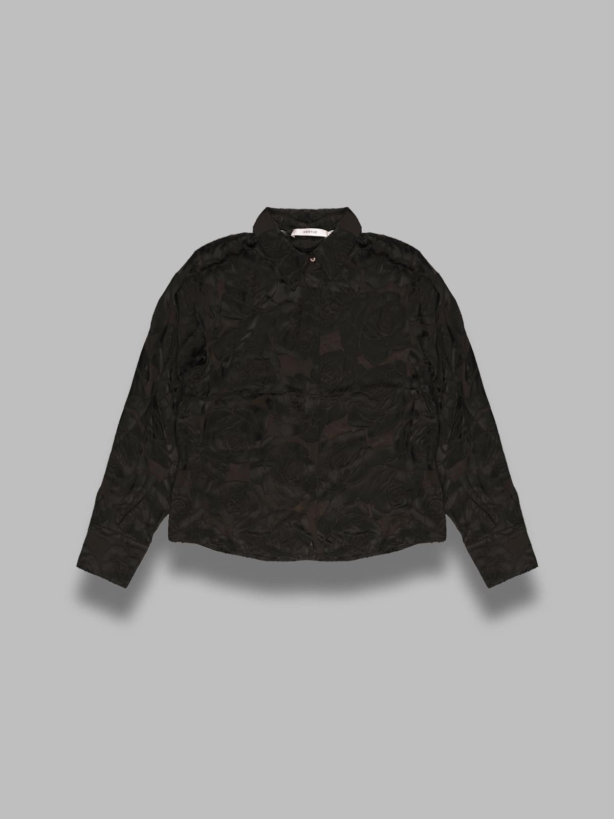 Gestuz Alpha Gz Short Cardigan In Black
