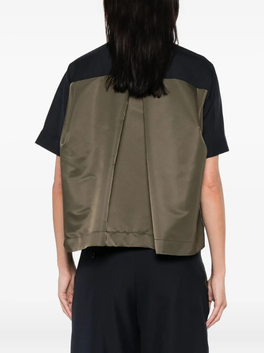 Sacai Shirts Woman In Green