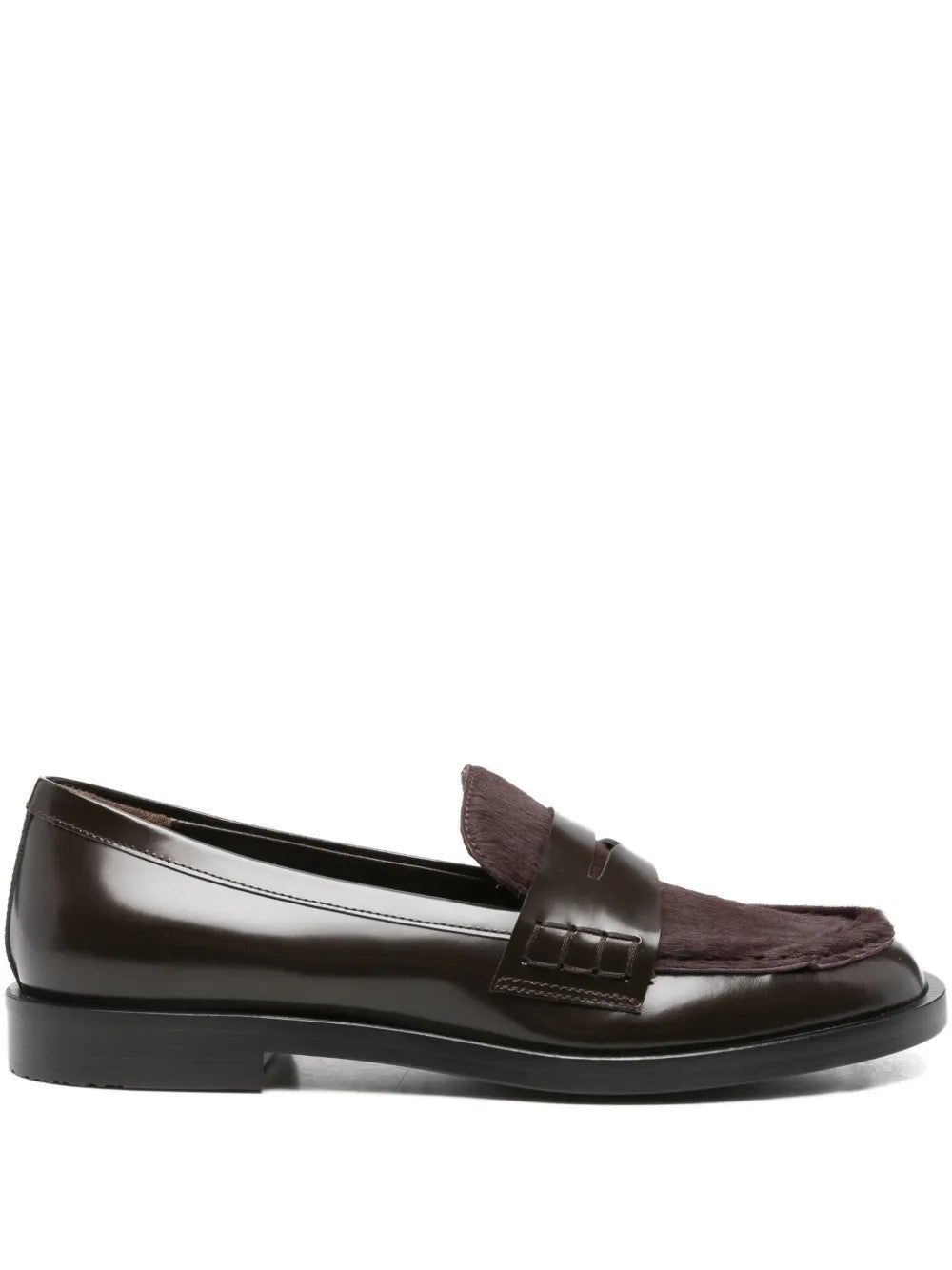 Roberto Festa Round-toe Loafers In Brown