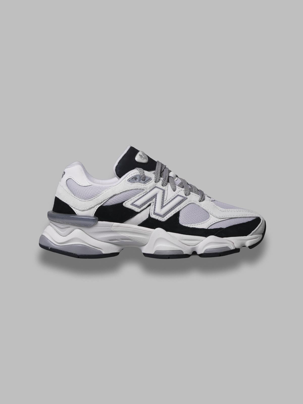 9060 white/black - lifestyle shoe - suede/mesh