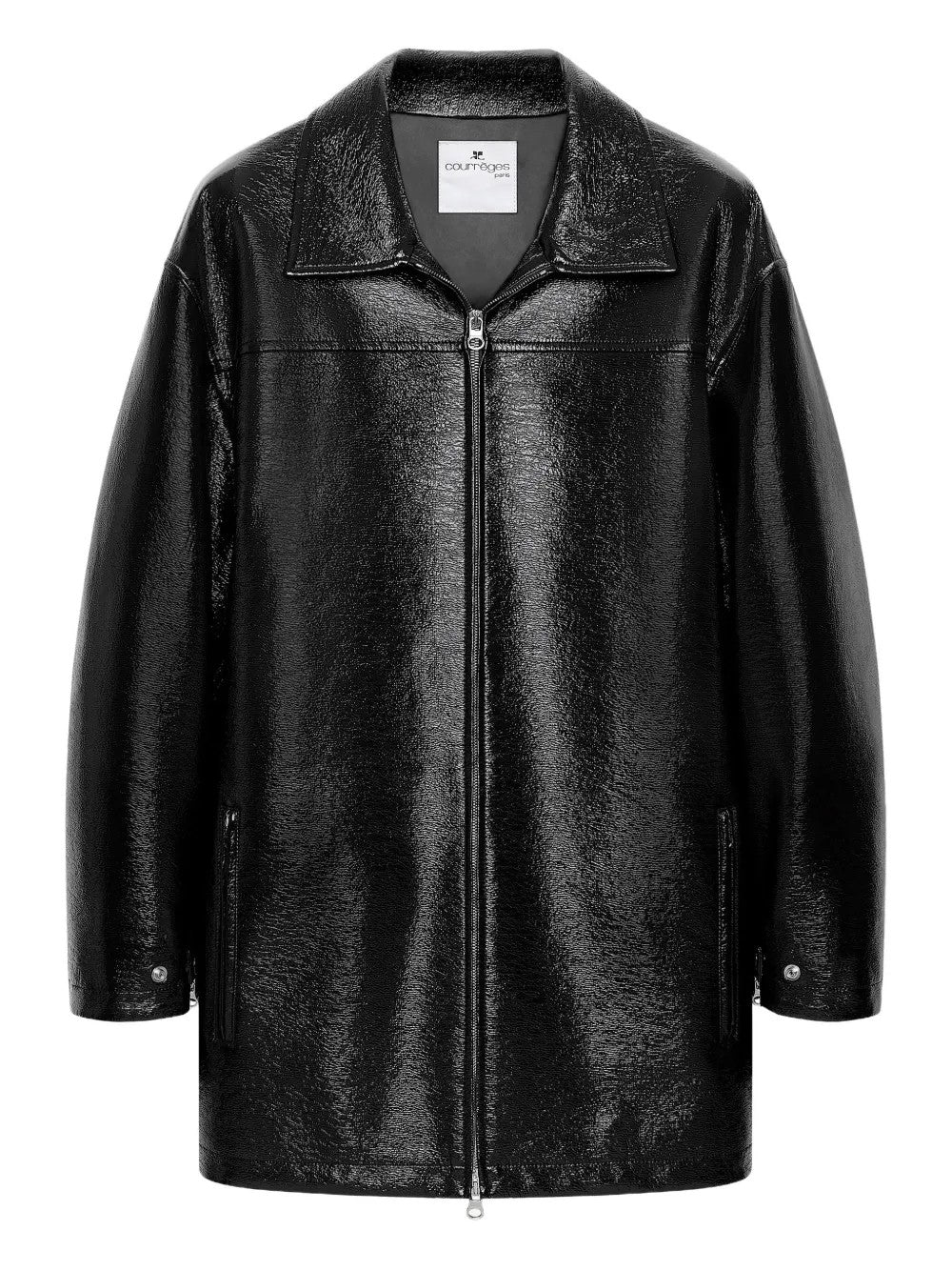Courrèges Courreges Coats And Down Jackets Women In Black